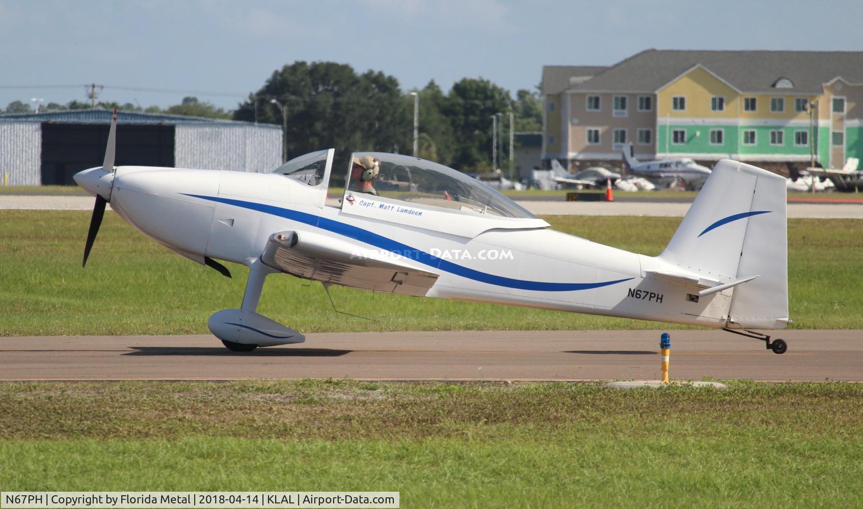N67PH, Vans RV-8 C/N 82616, Sun N Fun 2018