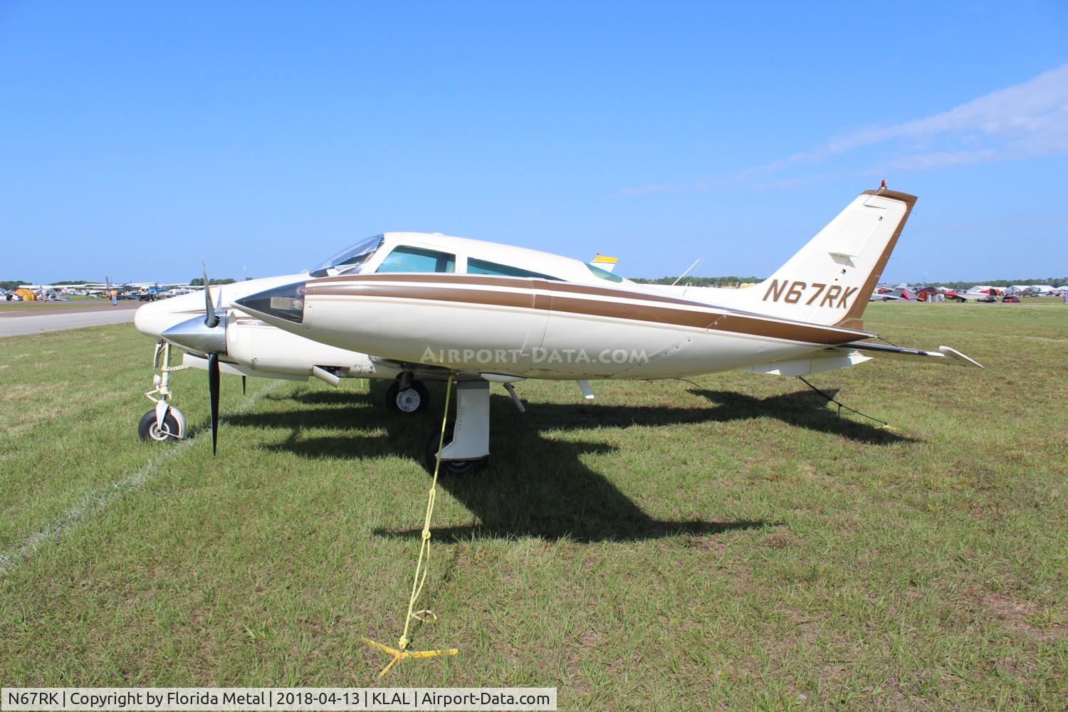 N67RK, 1974 Cessna T310Q C/N 310Q1107, Sun N Fun 2018