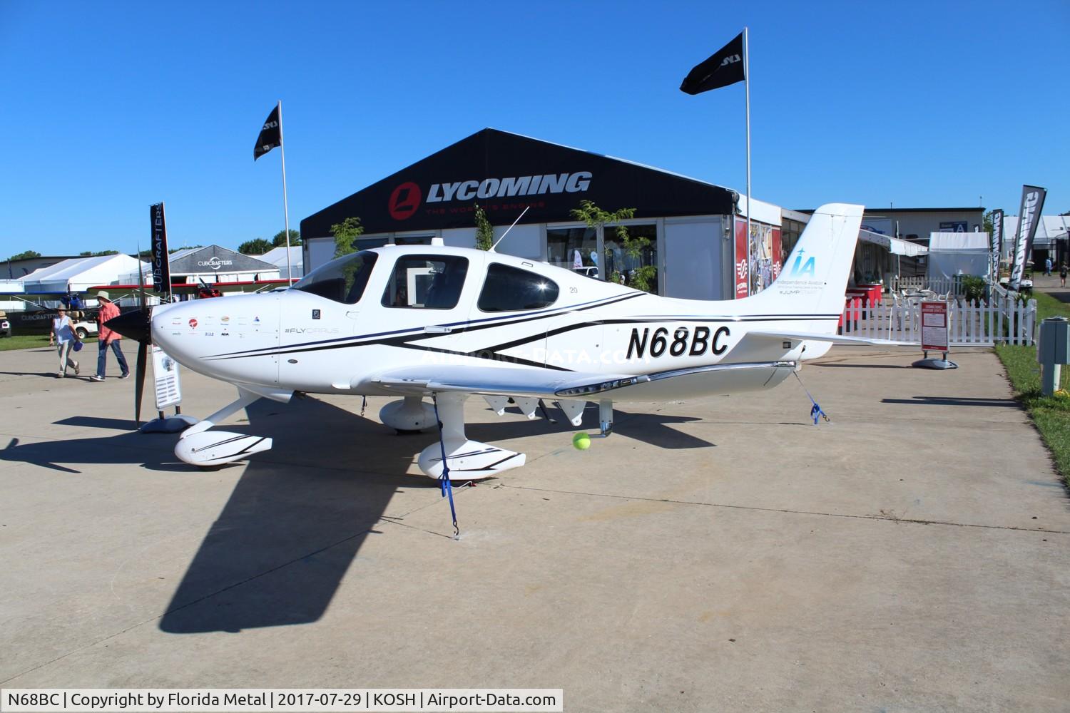N68BC, 2017 Cirrus SR20 C/N 2357, Air Venture 2017