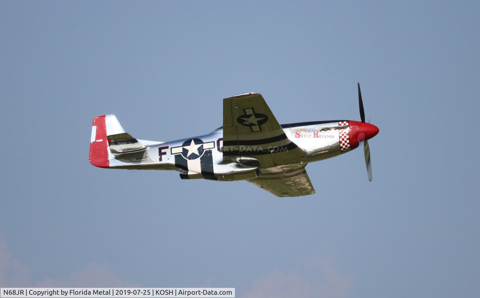 N68JR, 1944 North American P-51D Mustang C/N 44-72051, Air Venture 2019