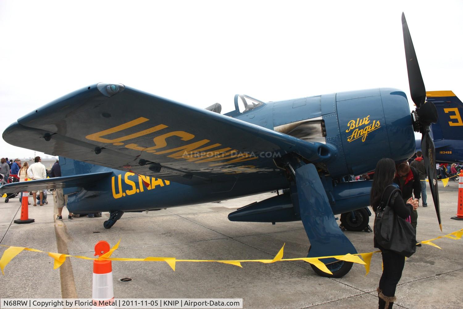 N68RW, 1947 Grumman F8F-2 (G58) Bearcat C/N D.1162, NAS JAX 2011