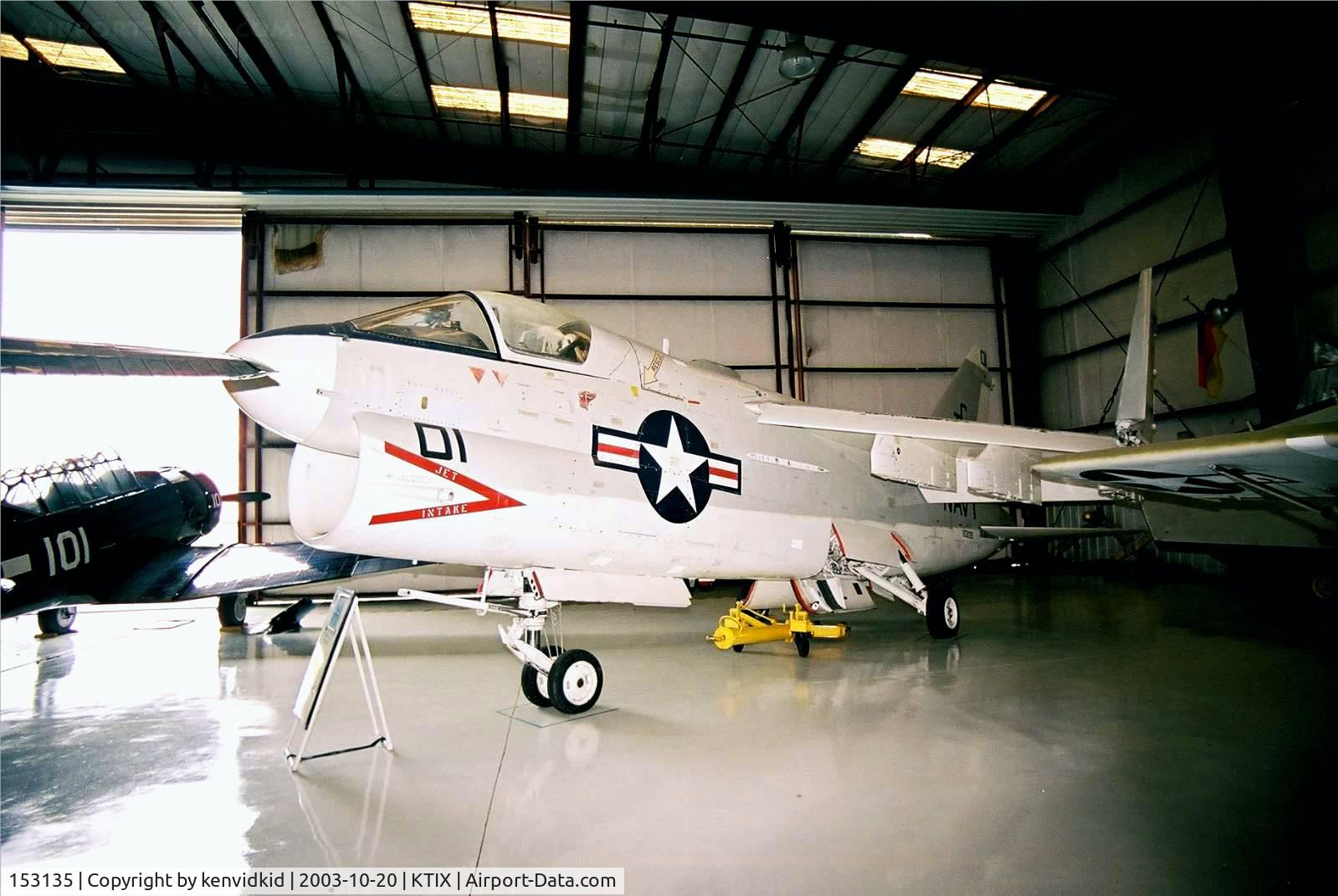 153135, LTV A-7A Corsair II C/N A-044, At the Valliant Air Command Museum.