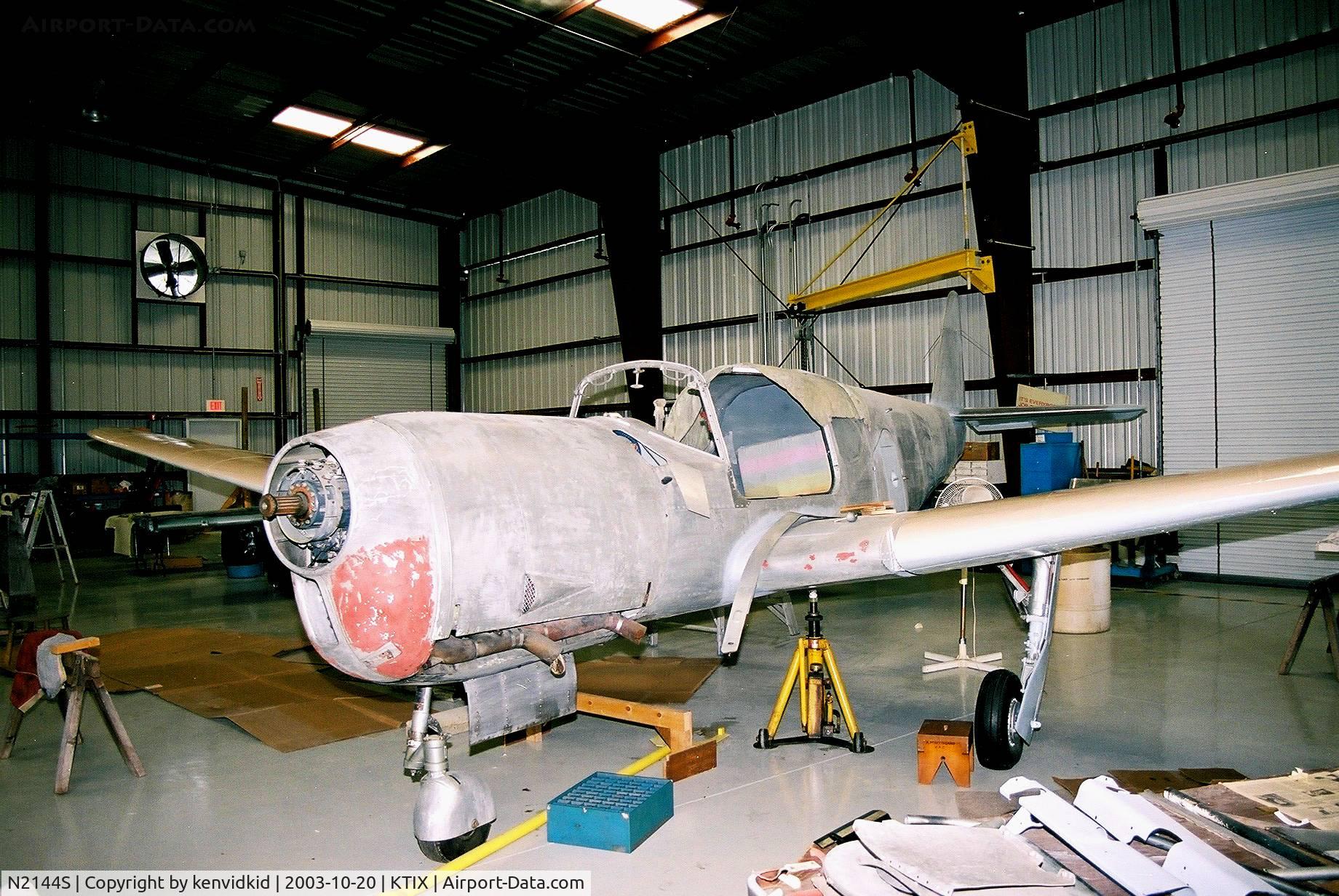 N2144S, Nord 1101 Noralpha C/N 32, At the Valliant Air Command Museum.