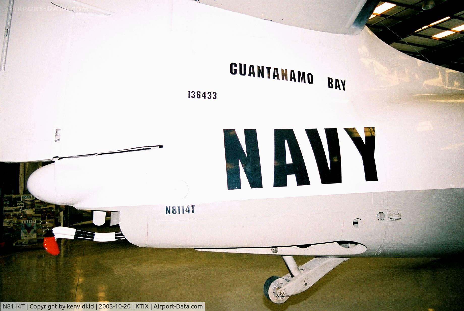 N8114T, 1956 Grumman S2F-1 Tracker C/N 342, Detail.
At the Valliant Air Command Museum.