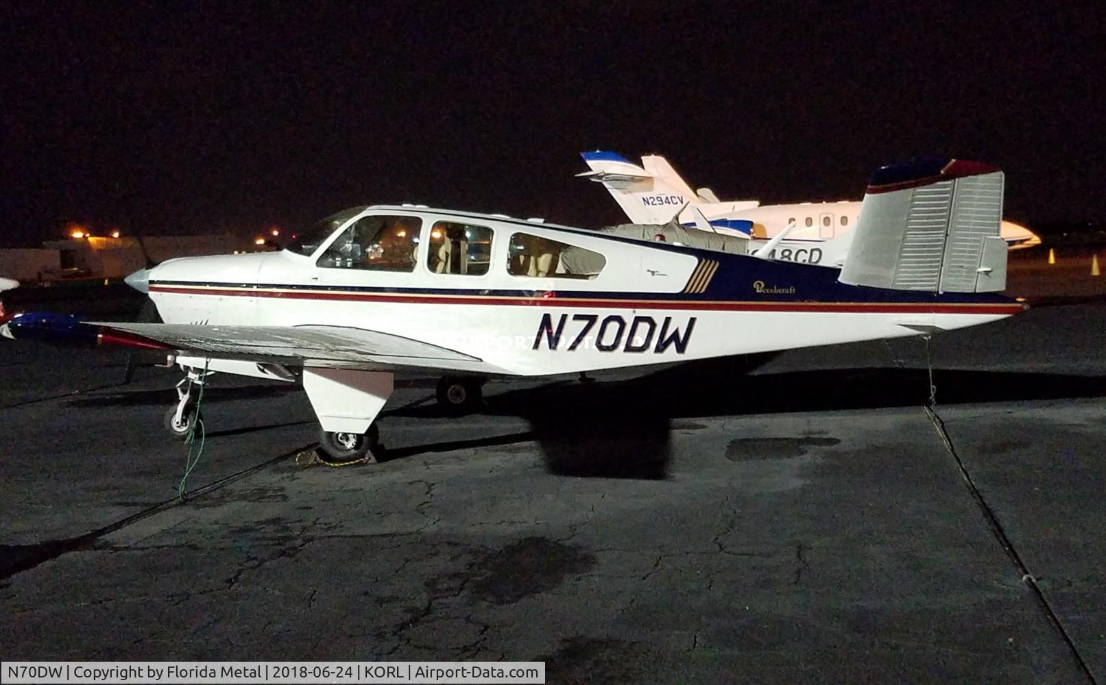 N70DW, 1964 Beech S35 Bonanza C/N D-7705, ORL 2018