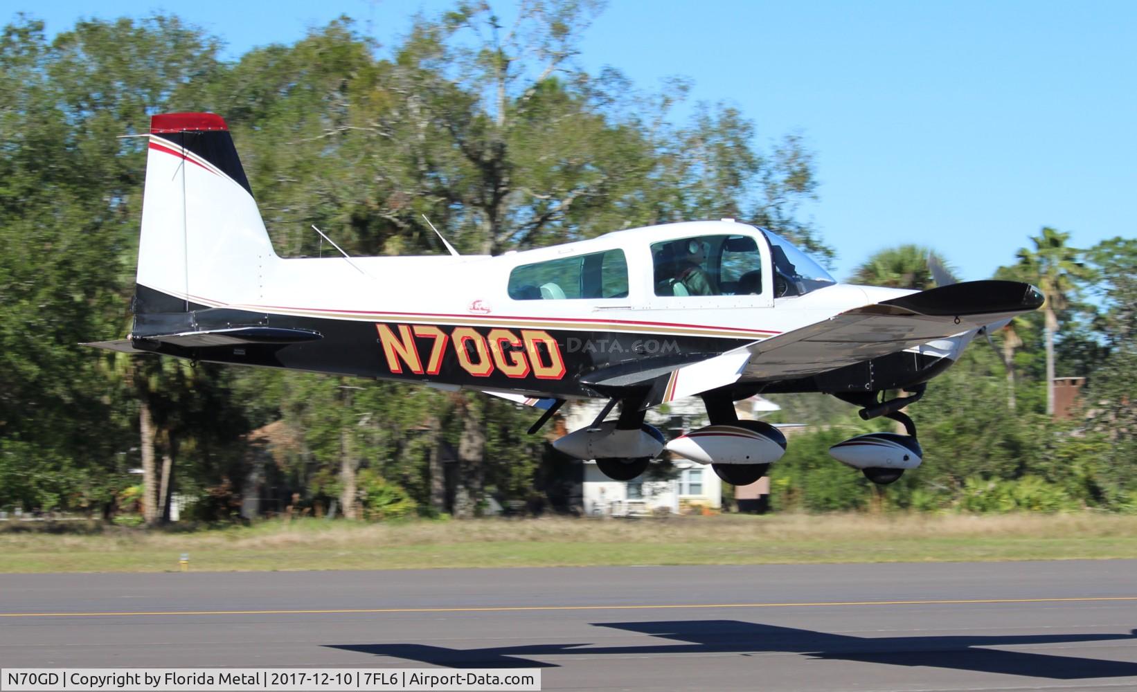N70GD, 1976 Grumman American AA-5B Tiger C/N AA5B-0338, Spruce Creek 2017