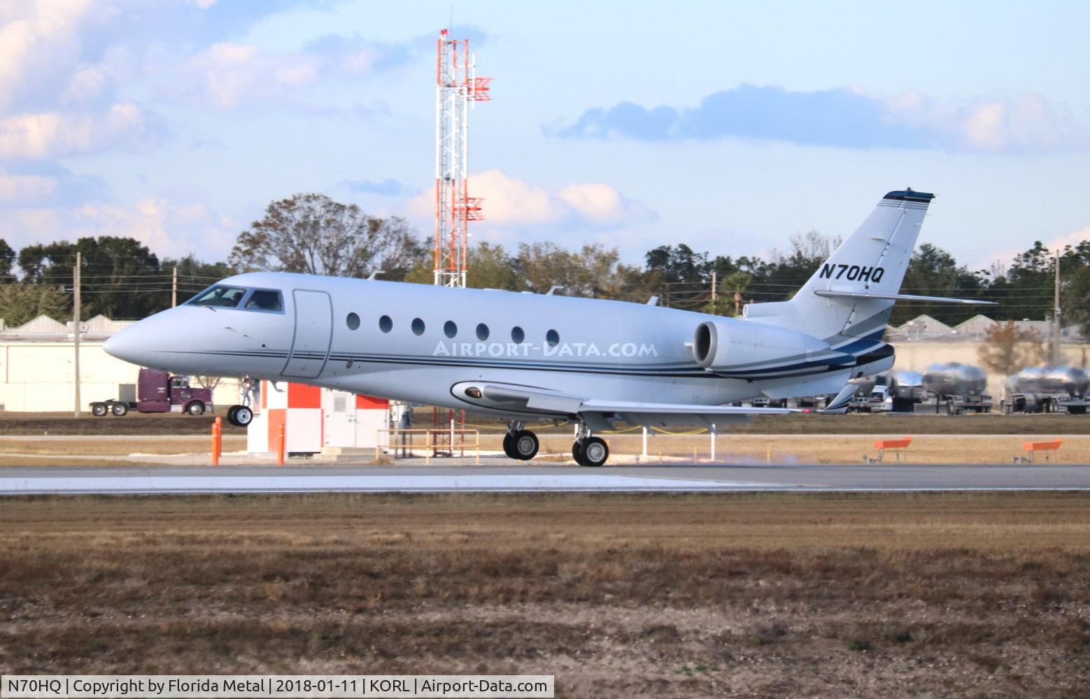 N70HQ, 2002 Israel Aircraft Industries Gulfstream 200 C/N 066, ORL 2018