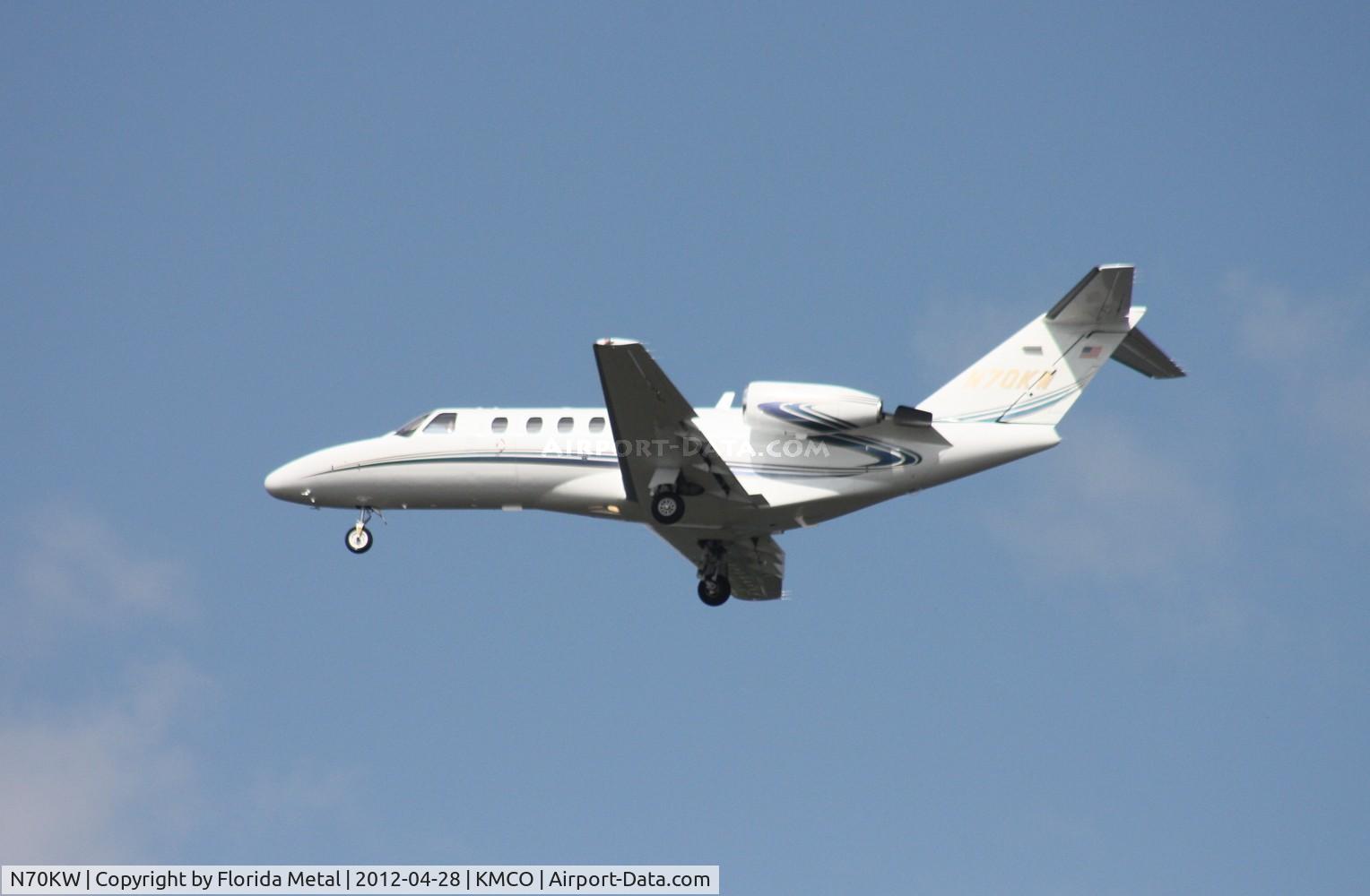 N70KW, 2002 Cessna CitationJet CJ2 C/N 525A0135, MCO 2012