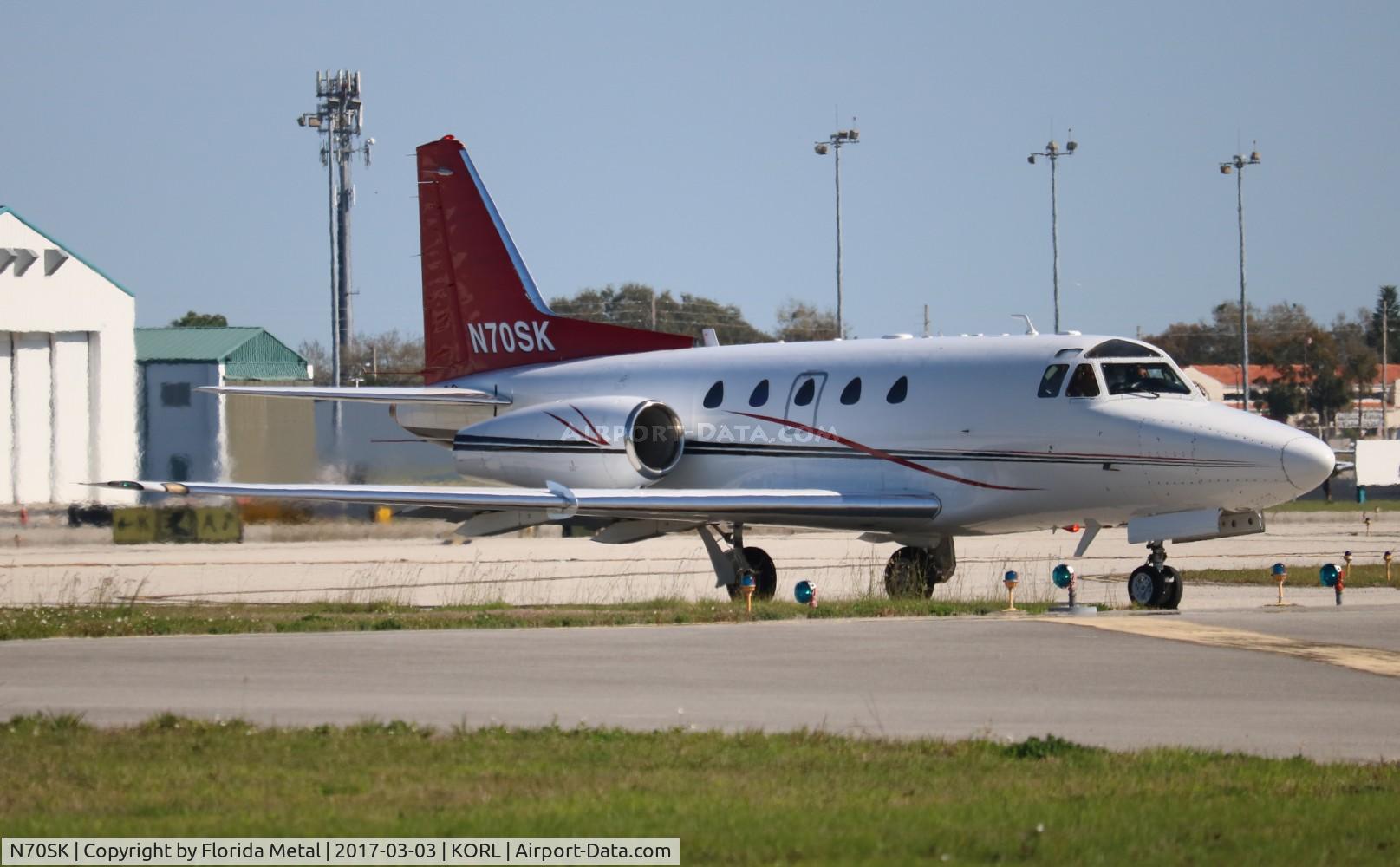 N70SK, 1980 Rockwell International NA-265-65 Sabreliner 65 C/N 465-33, ORL 2017