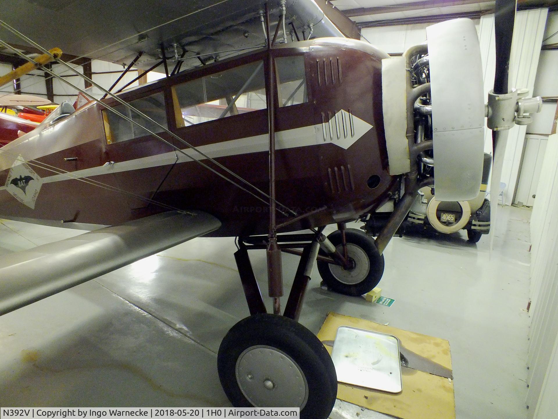 N392V, 2004 Zenith Z6A C/N 3, 1927 Zenith Z-6A at the Aircraft Restoration Museum at Creve Coeur airfield, Maryland Heights MO