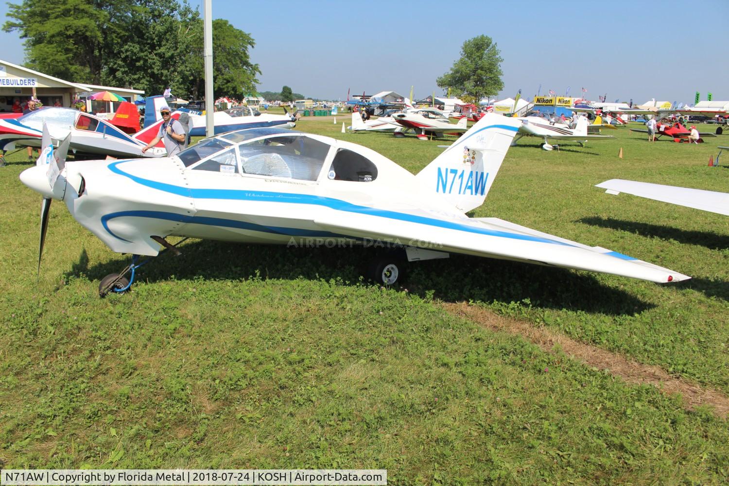 N71AW, 2010 Dyke JD-2 Delta C/N 1123, OSH 2018