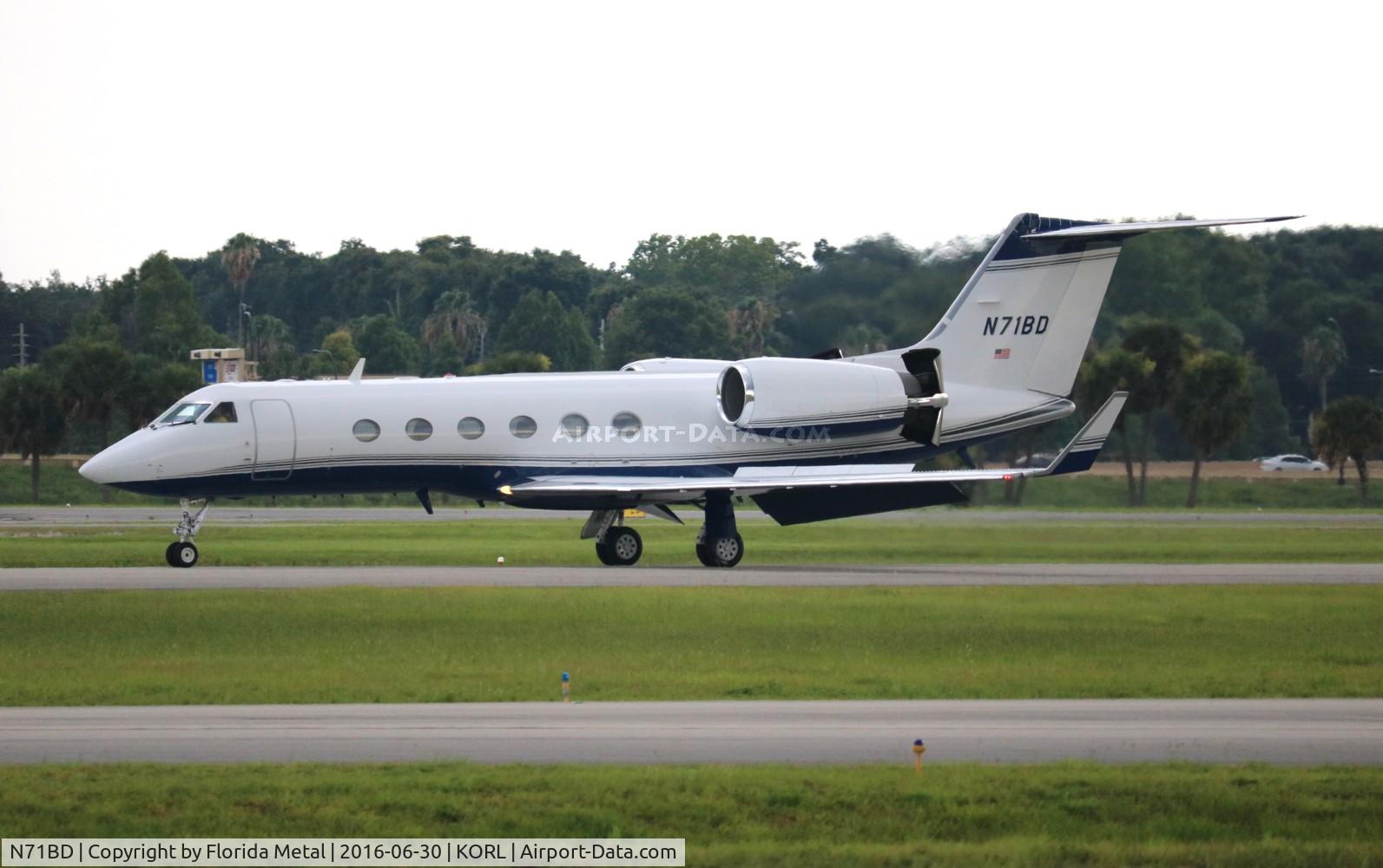 N71BD, 2000 Gulfstream Aerospace G-IV-SP C/N 1415, ORL 2016