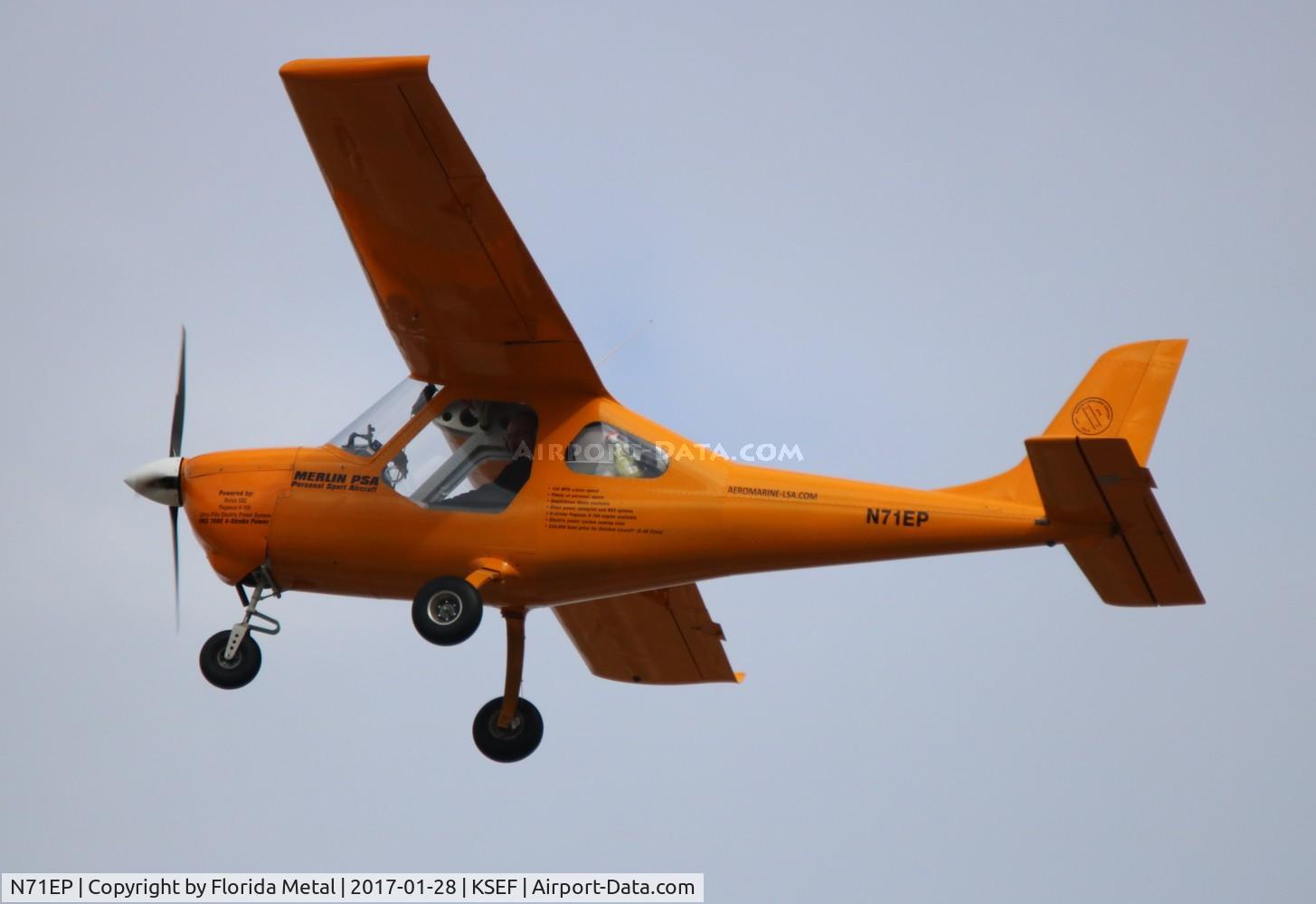 N71EP, 2015 Aeromarine Consulting Inc E-Plane C/N 15EP001, Sebring 2017