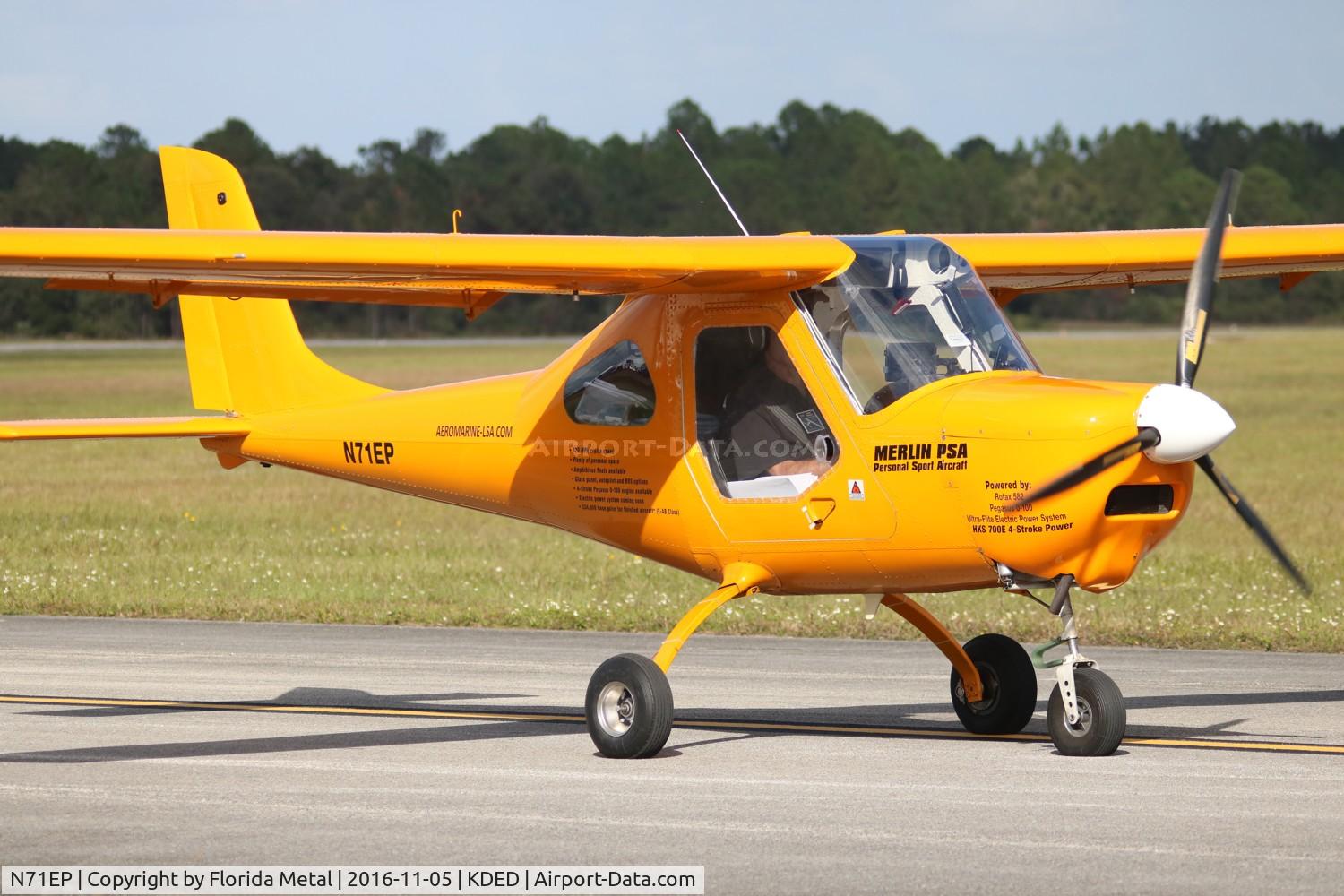 N71EP, 2015 Aeromarine Consulting Inc E-Plane C/N 15EP001, Deland