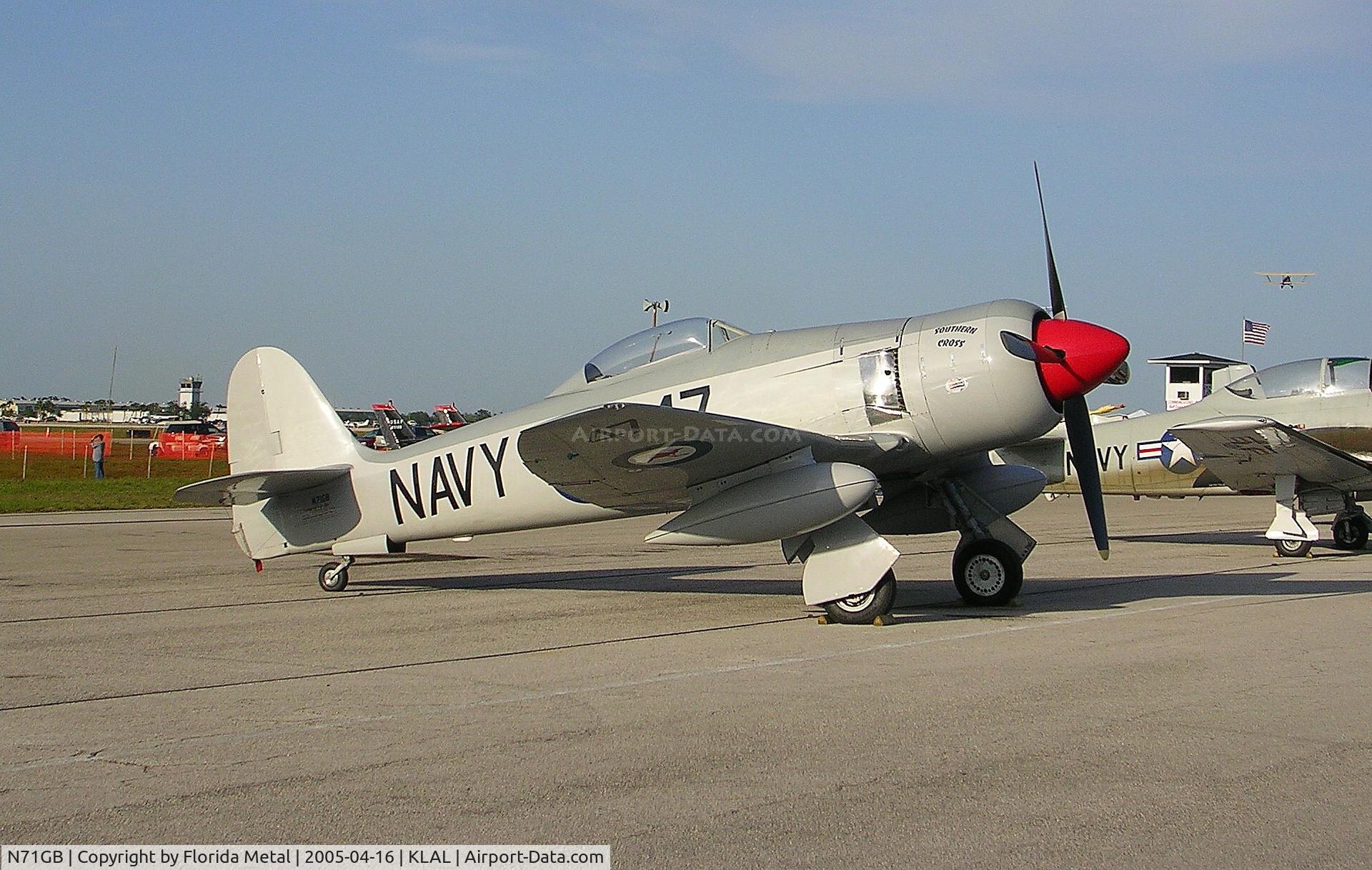 N71GB, 1949 Hawker Sea Fury T.20 C/N 37525, Sun N Fun 2005