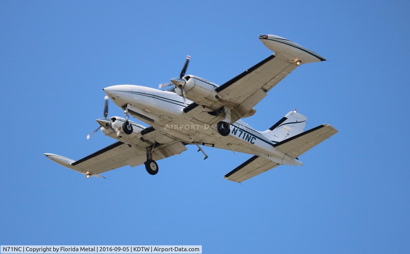 N71NC, 1978 Cessna 310R C/N 310R1426, DTW 2016