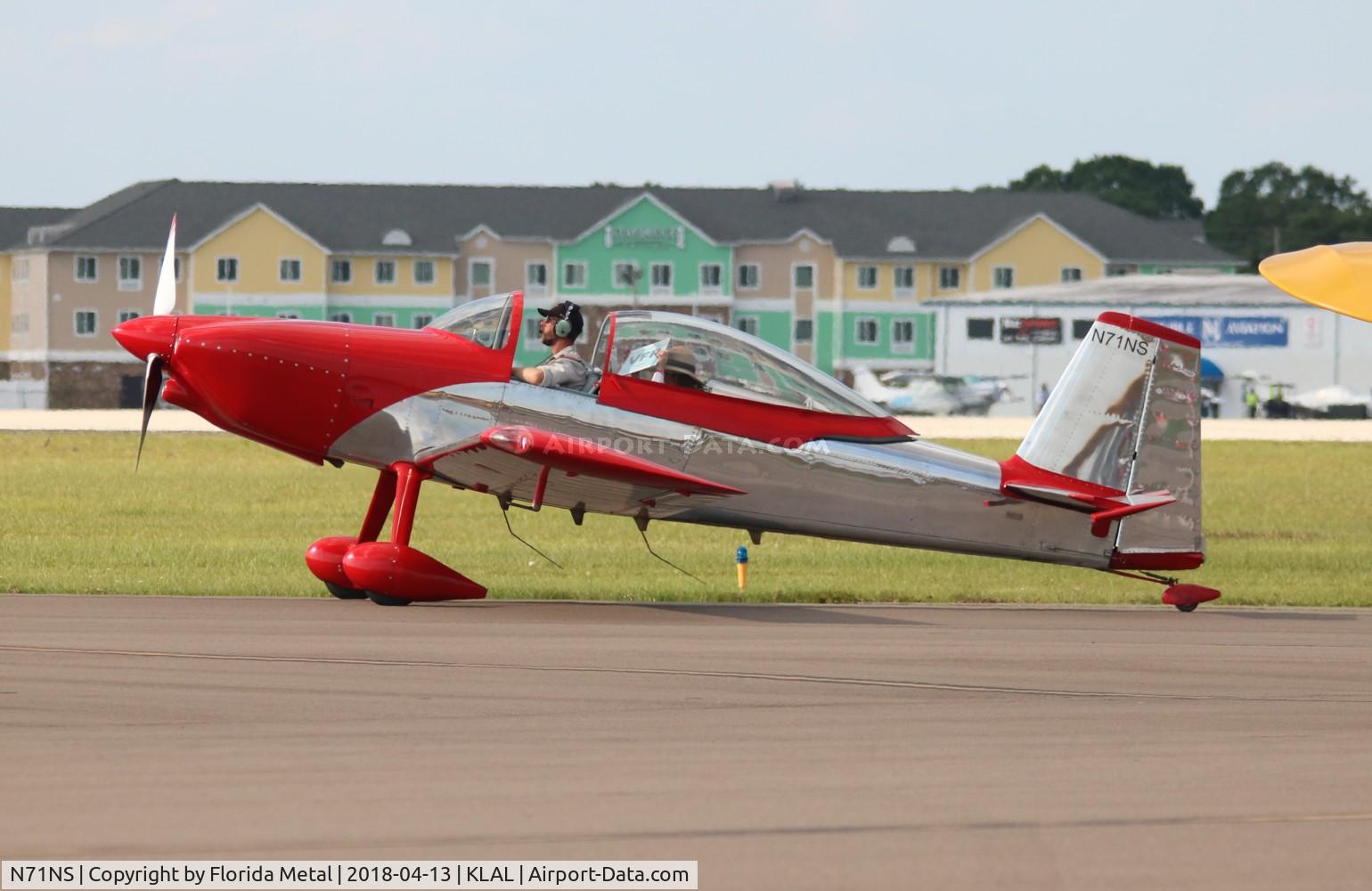 N71NS, 2015 Vans RV-8 C/N 001, Sun N Fun 2018
