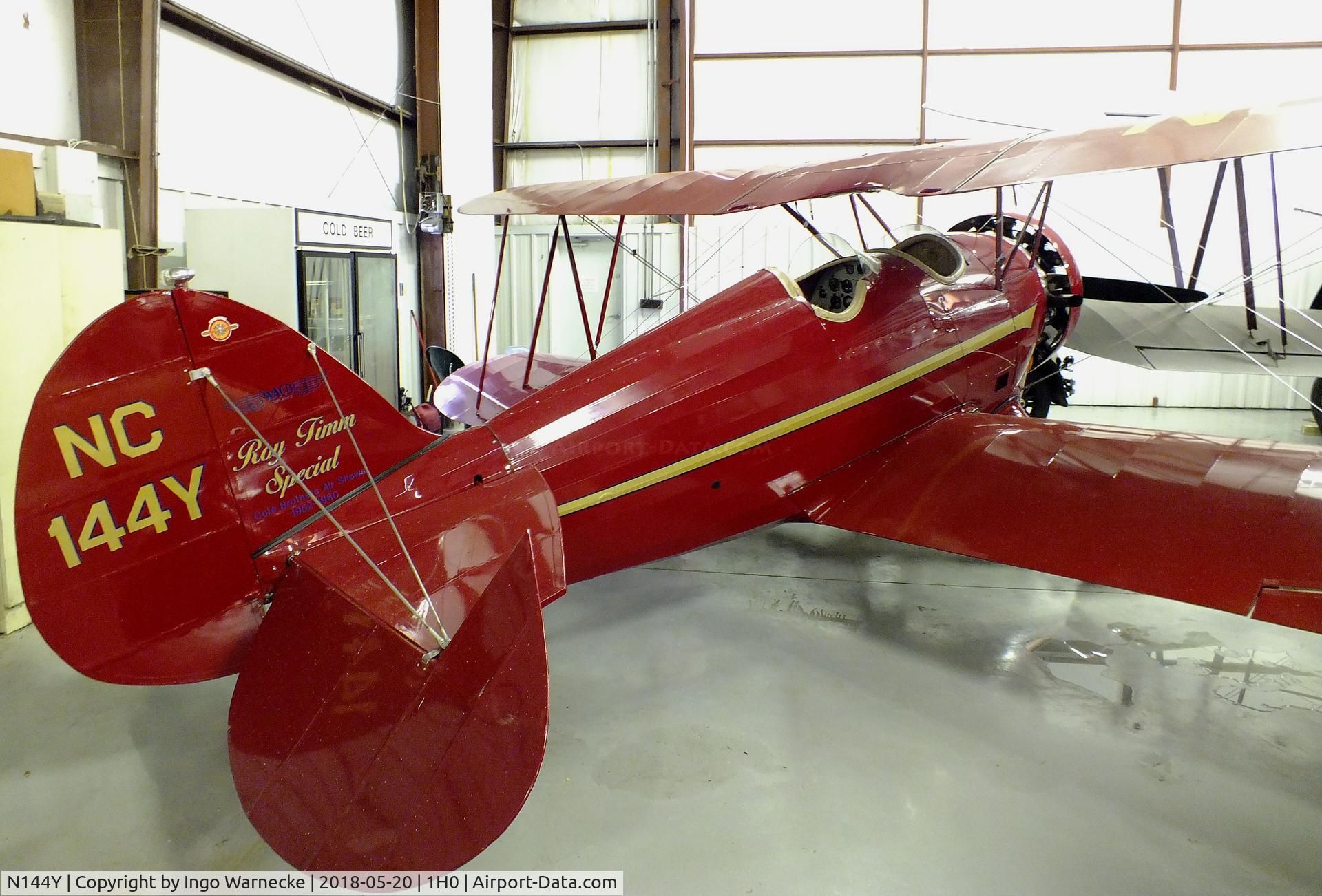 N144Y, 1930 Waco RNF C/N 3319, Waco RNF, modified as 