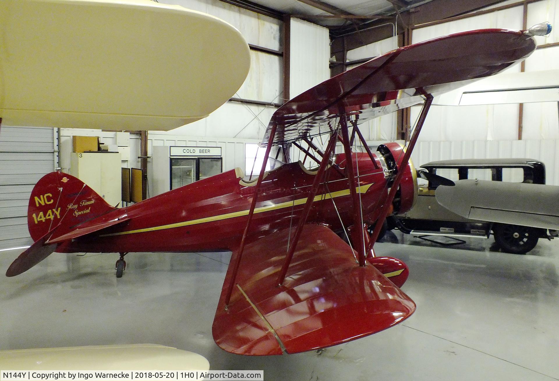 N144Y, 1930 Waco RNF C/N 3319, Waco RNF, modified as 