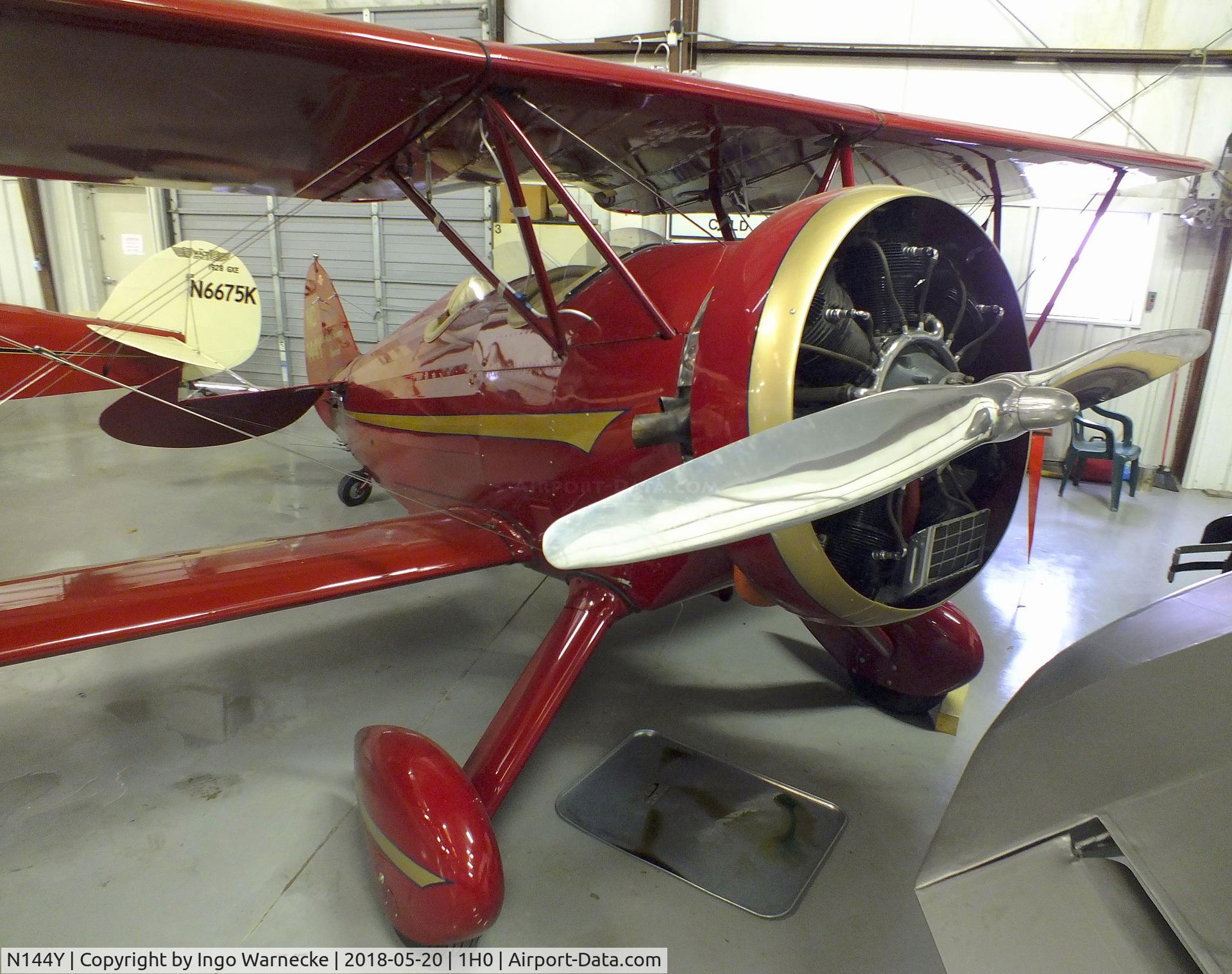N144Y, 1930 Waco RNF C/N 3319, Waco RNF, modified as 