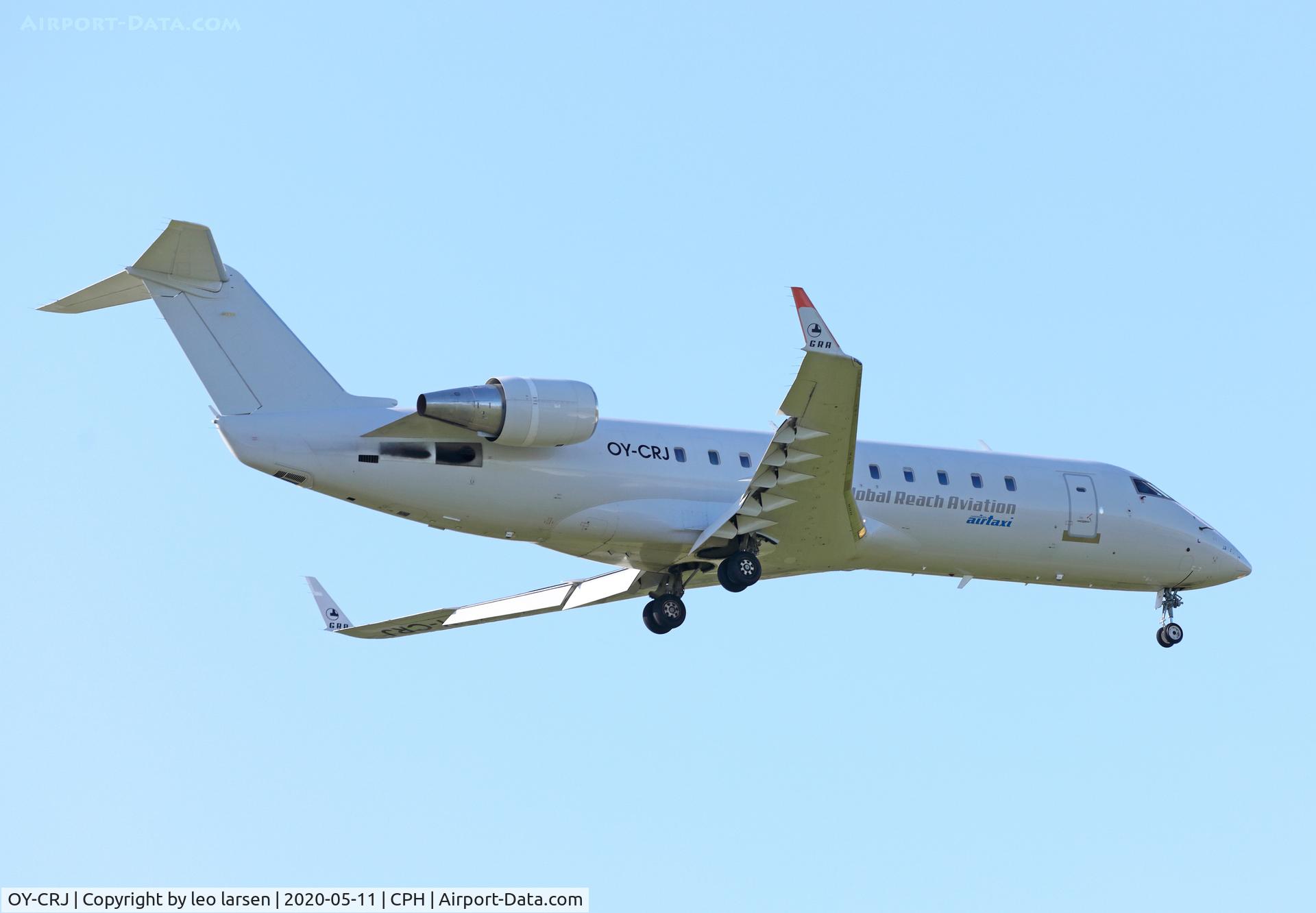 OY-CRJ, 2000 Canadair CRJ-200LR (CL-600-2B19) C/N 7384, Copenhagen 11.5.2020 L/D R-04L