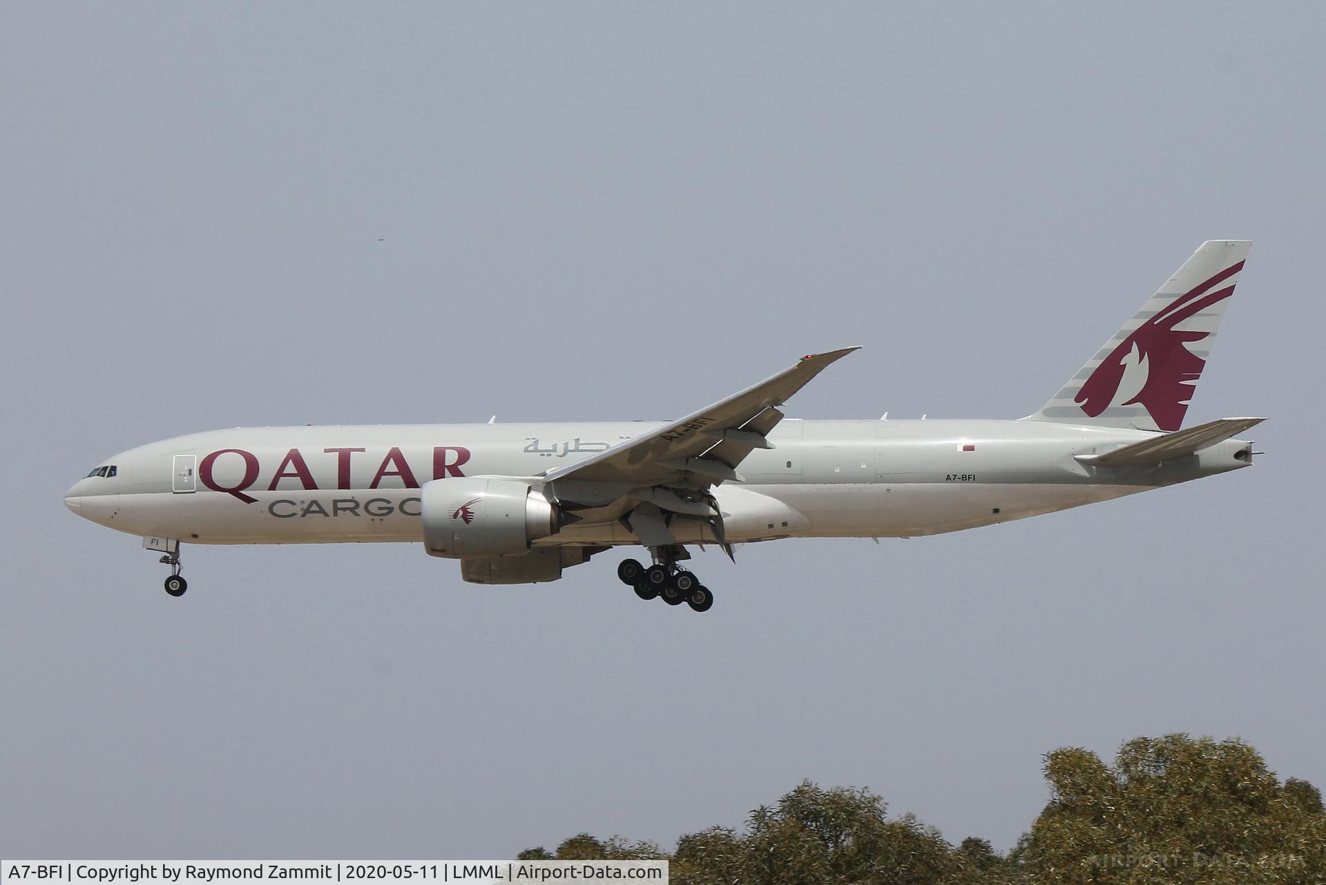A7-BFI, 2016 Boeing 777-FDZ C/N 62083, B777 A7-BFI Qatar Airways Cargo