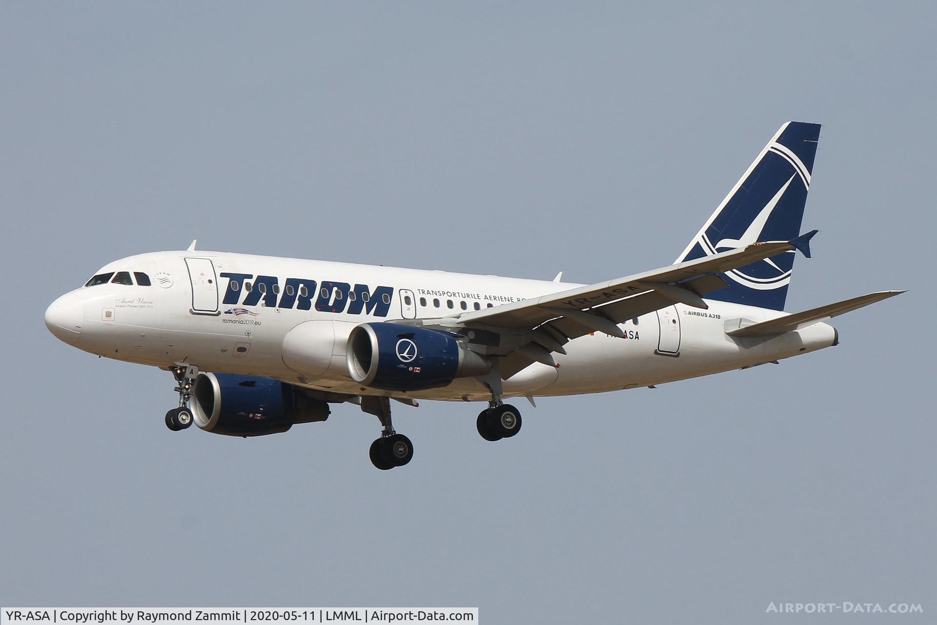 YR-ASA, 2006 Airbus A318-111 C/N 2931, A318 YR-ASA Tarom