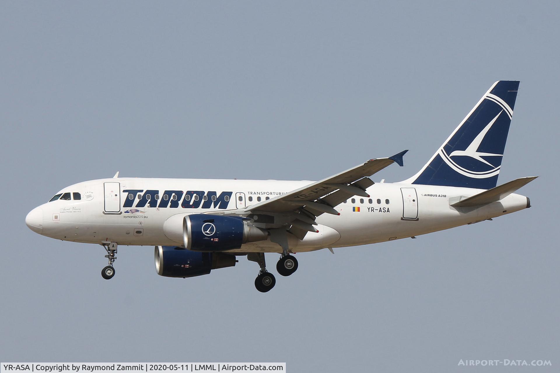 YR-ASA, 2006 Airbus A318-111 C/N 2931, A318 YR-ASA Tarom