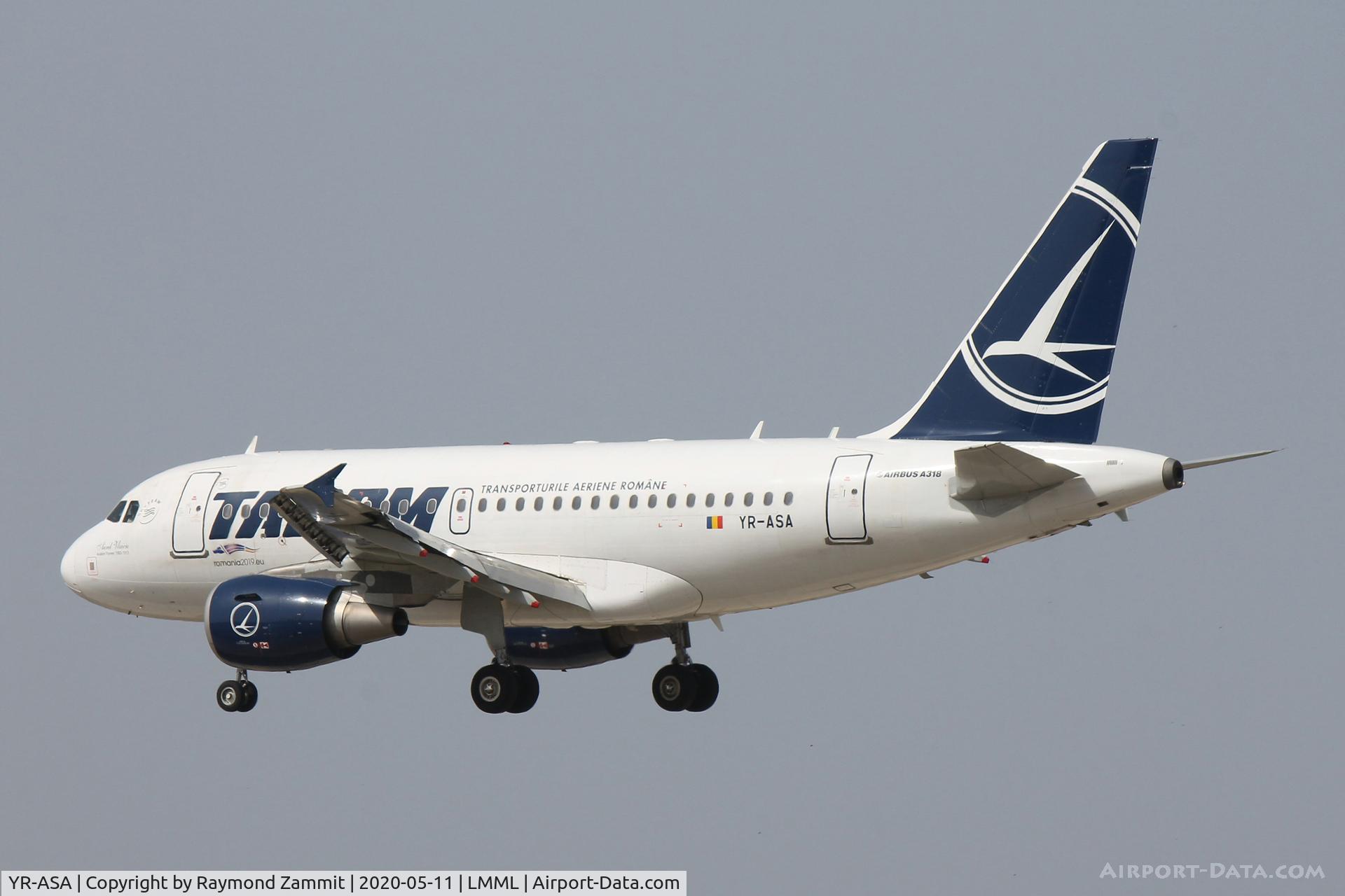 YR-ASA, 2006 Airbus A318-111 C/N 2931, A318 YR-ASA Tarom