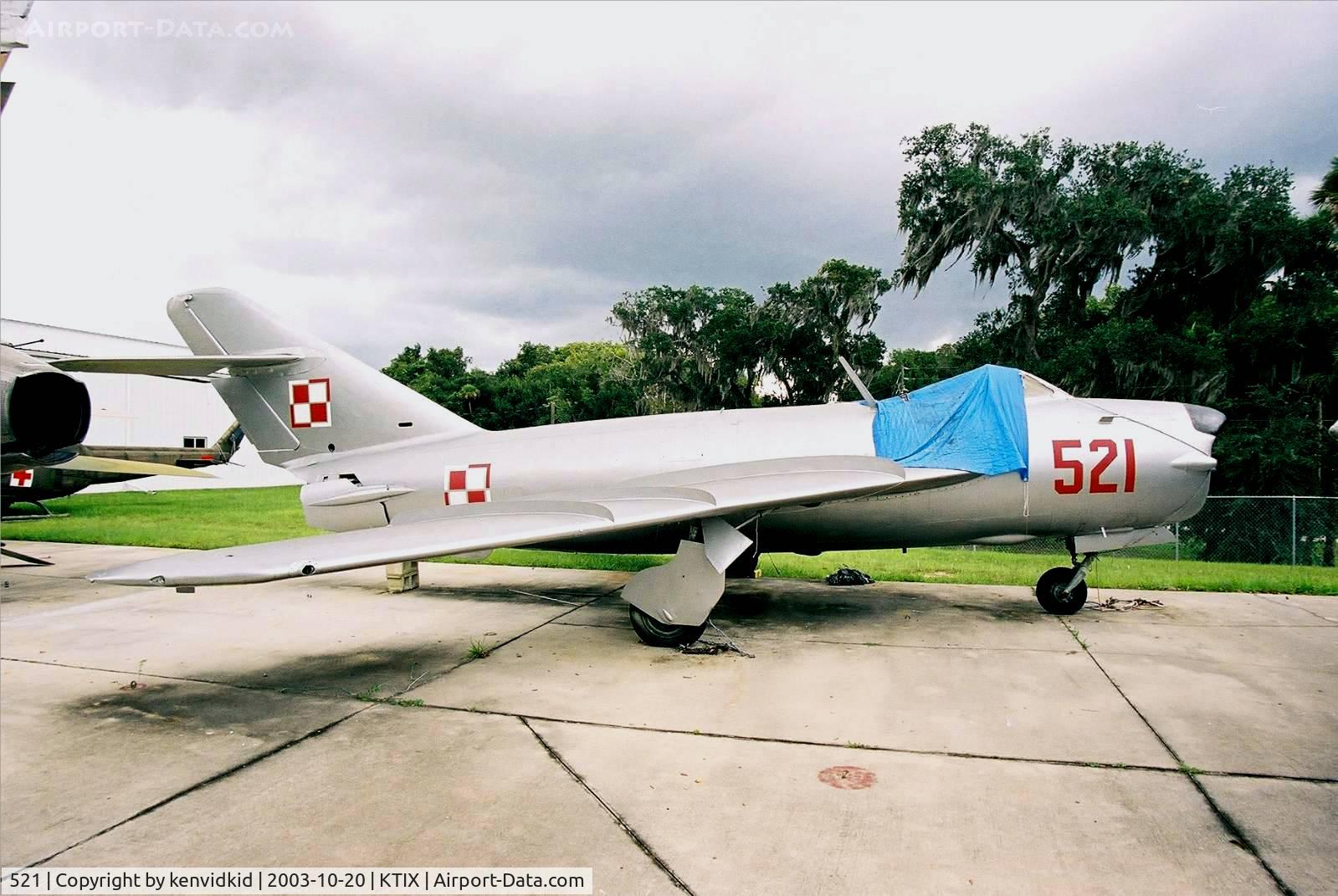 521, PZL-Mielec Lim-5P C/N 1D-0521, At the Valliant Air Command Museum.