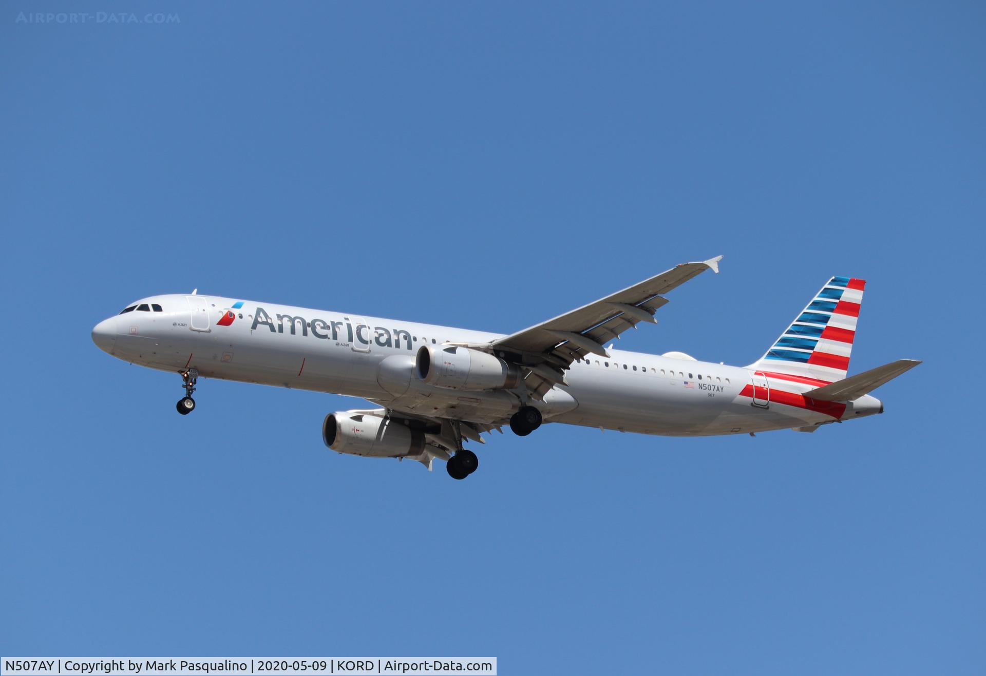 N507AY, 2008 Airbus A321-231 C/N 3712, Airbus A321-231