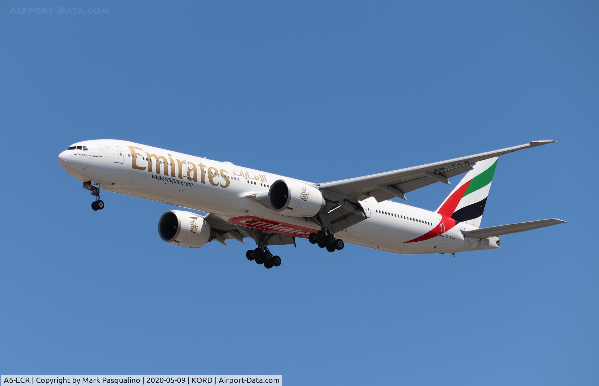 A6-ECR, 2009 Boeing 777-31H/ER C/N 35592, Boeing 777-31H/ER