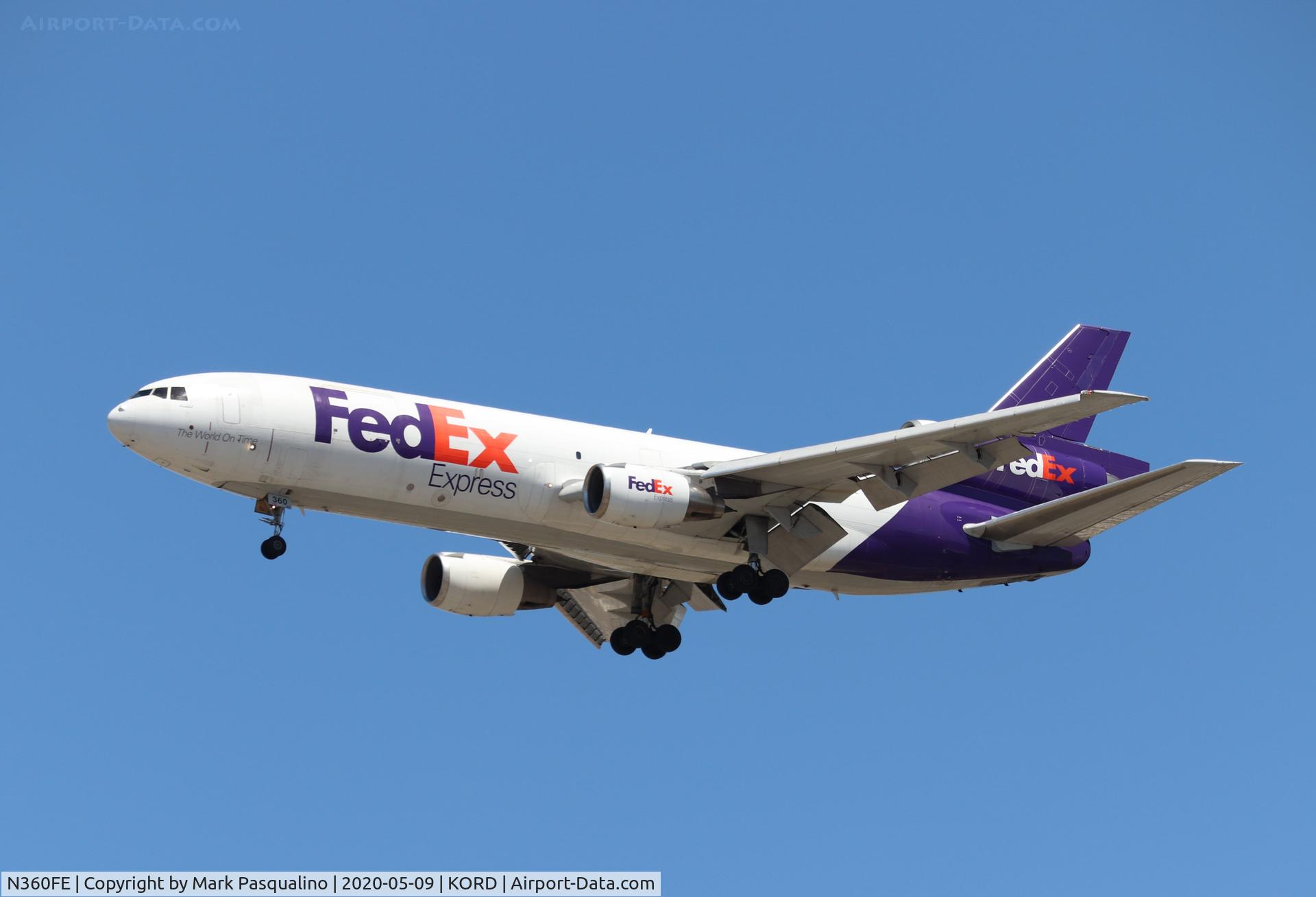 N360FE, 1980 McDonnell Douglas MD-10-10F C/N 46636, MD-10-10F