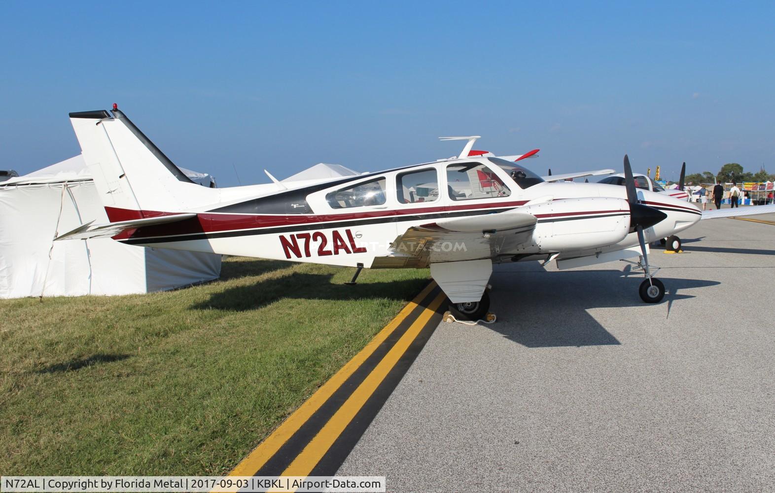 N72AL, 1968 Beech D55 Baron C/N TE-584, Cleveland 2017