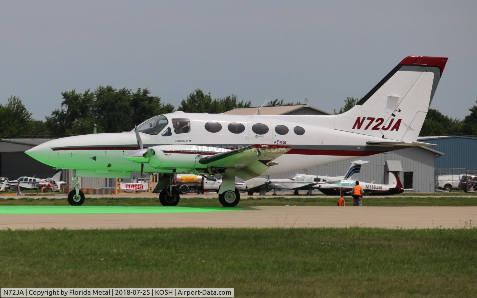 N72JA, 1979 Cessna 414A Chancellor C/N 414A-0333, Air Venture 2018