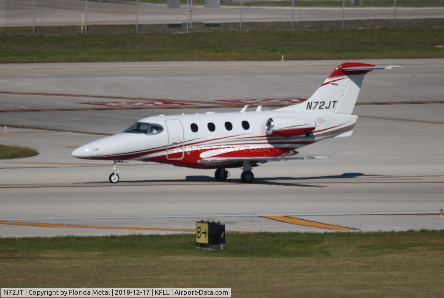 N72JT, 2008 Hawker Beechcraft 390 C/N RB-259, FLL 2018