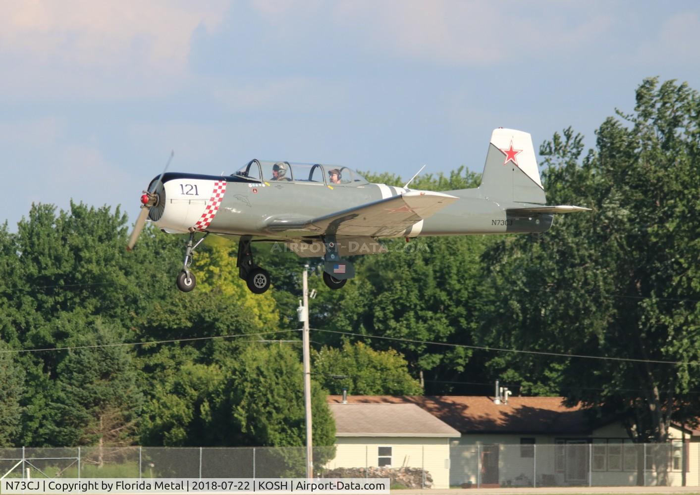 N73CJ, 1973 Nanchang CJ-6A C/N 2951231, Air Venture 2018