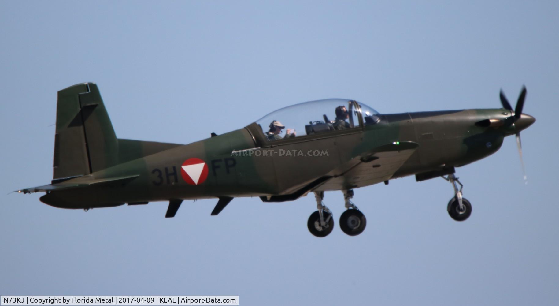 N73KJ, 1985 Pilatus PC-7 C/N 487, Sun N Fun 2017