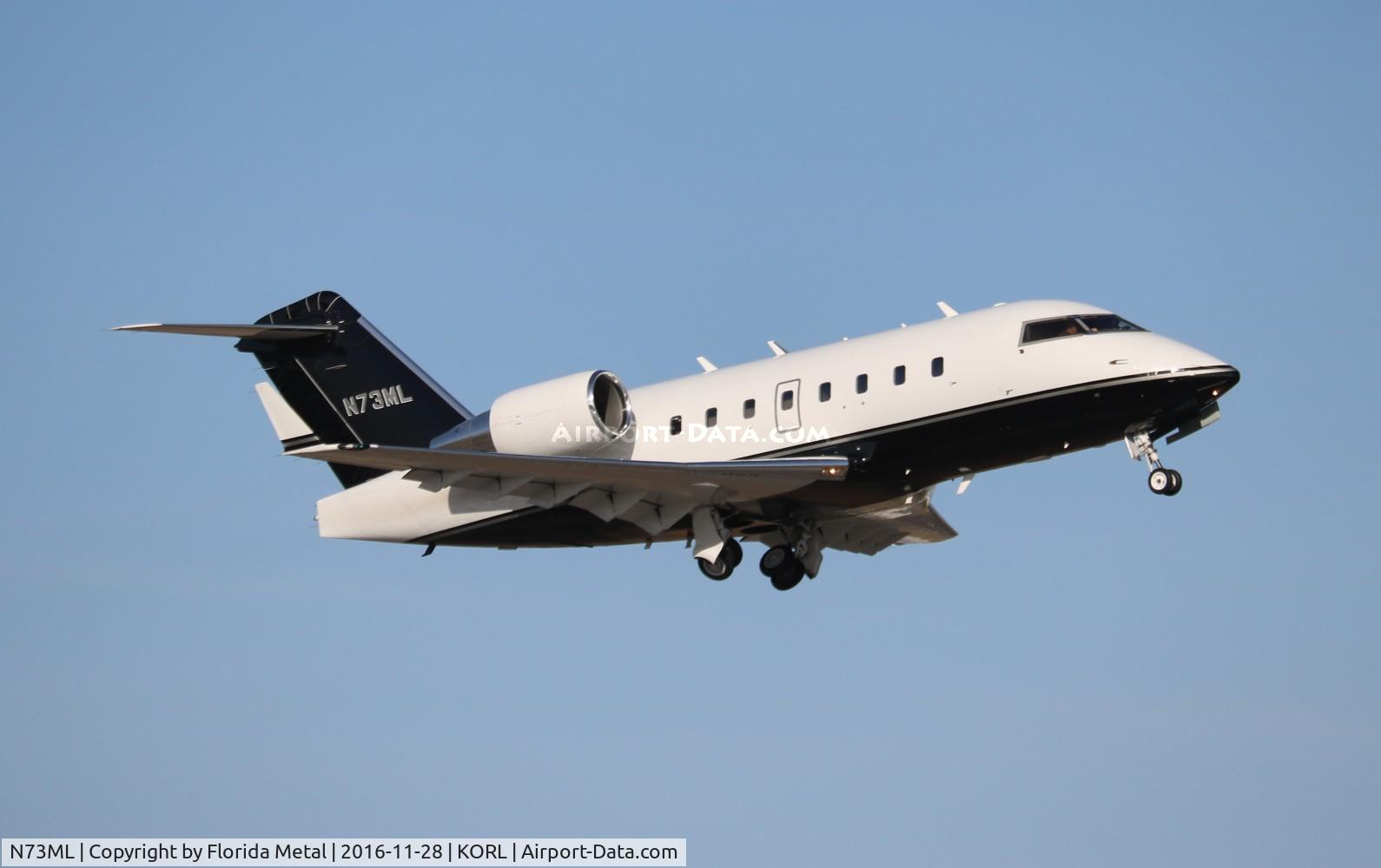 N73ML, 1992 Canadair Challenger 601-3A (CL-600-2B16) C/N 5119, ORL 2016