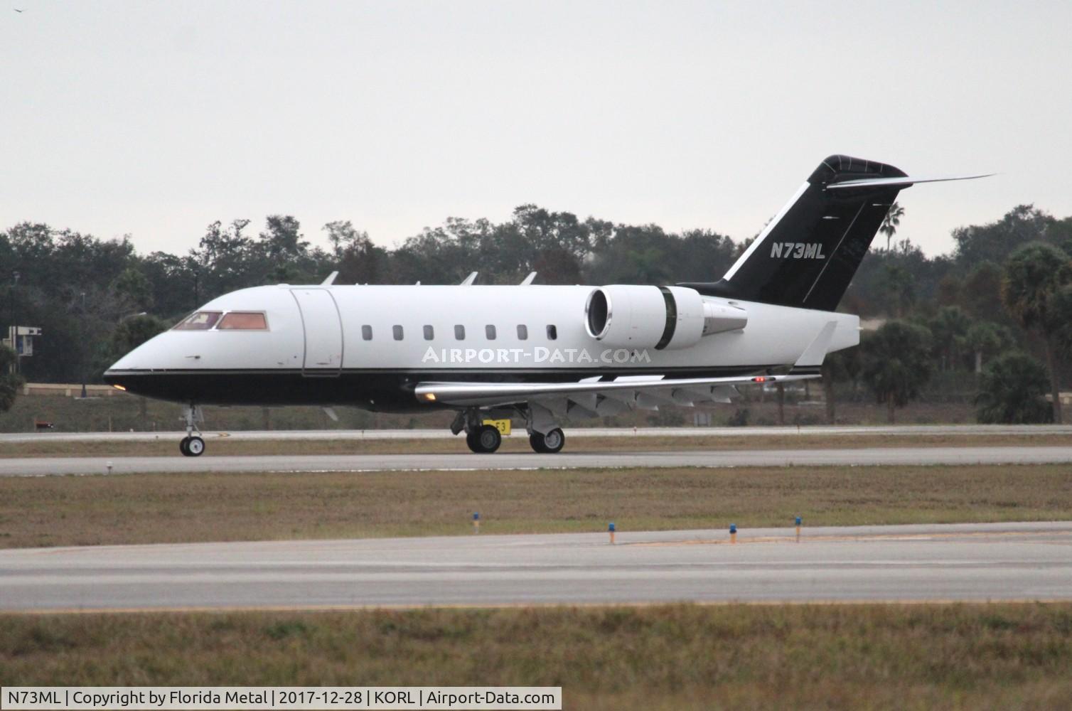 N73ML, 1992 Canadair Challenger 601-3A (CL-600-2B16) C/N 5119, ORL 2017