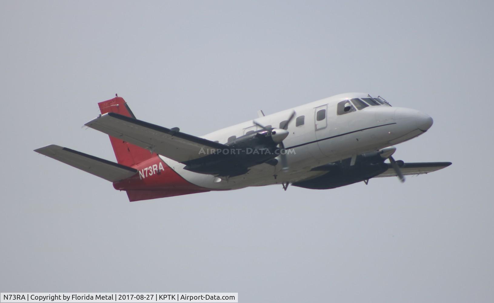 N73RA, 1982 Embraer EMB-110P1 Bandeirante C/N 110413, Pontiac 2017