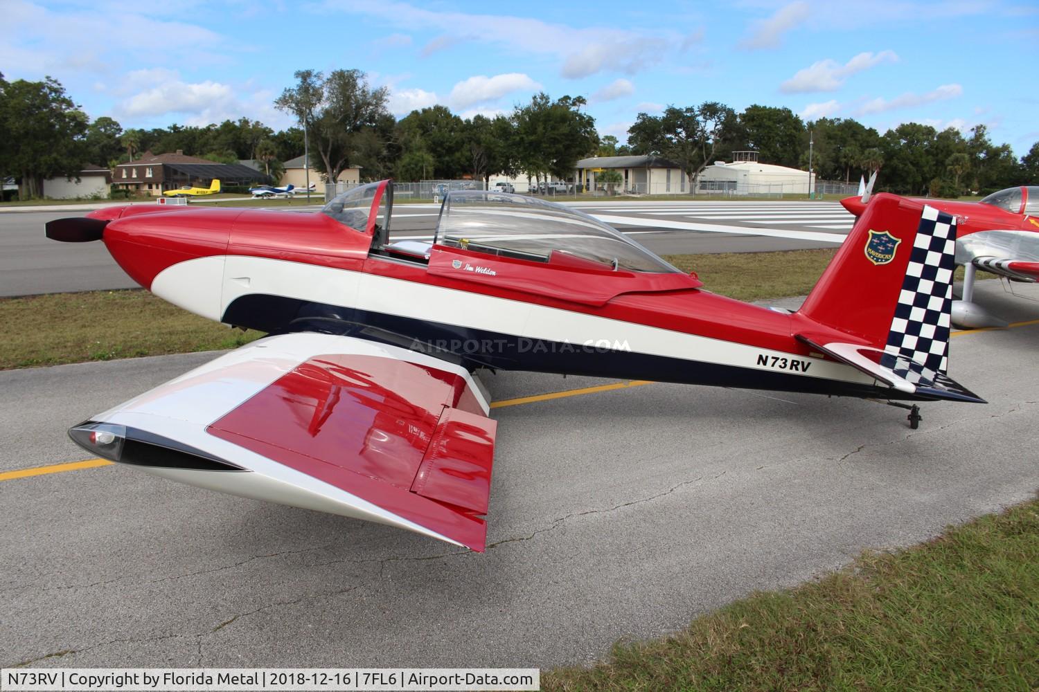 N73RV, 2003 Vans RV-8 C/N 80680, Spruce Creek 2018