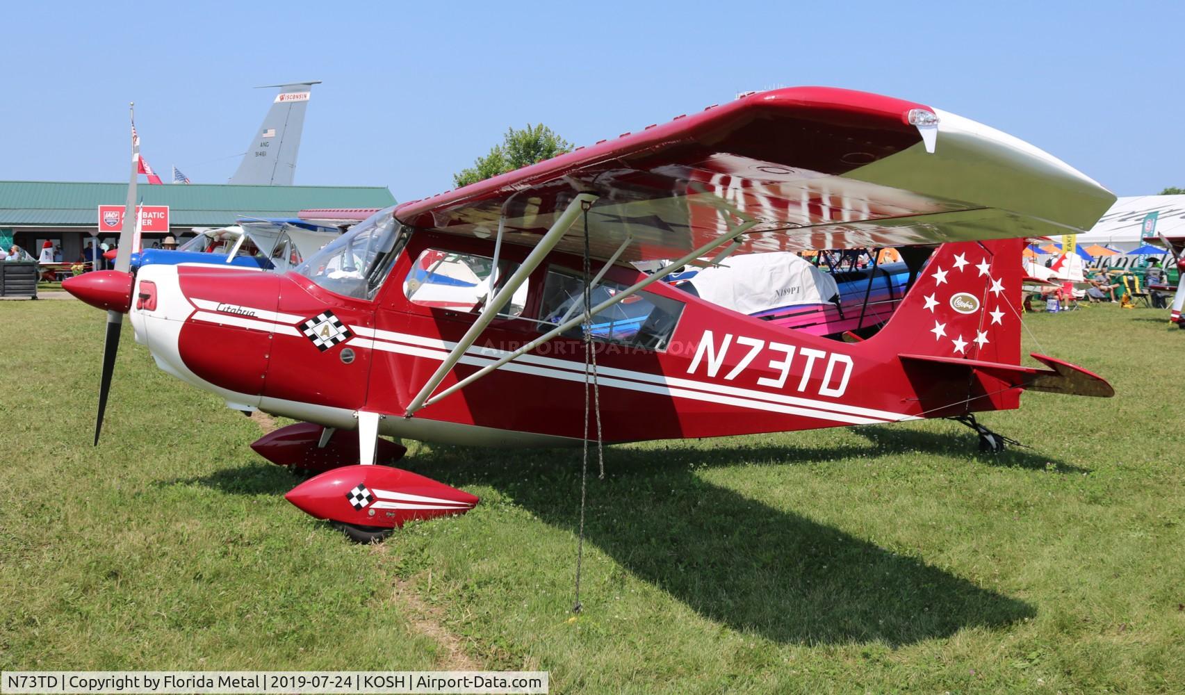 N73TD, 1973 Bellanca 7GCAA C/N 278-73, Air Venture 2019