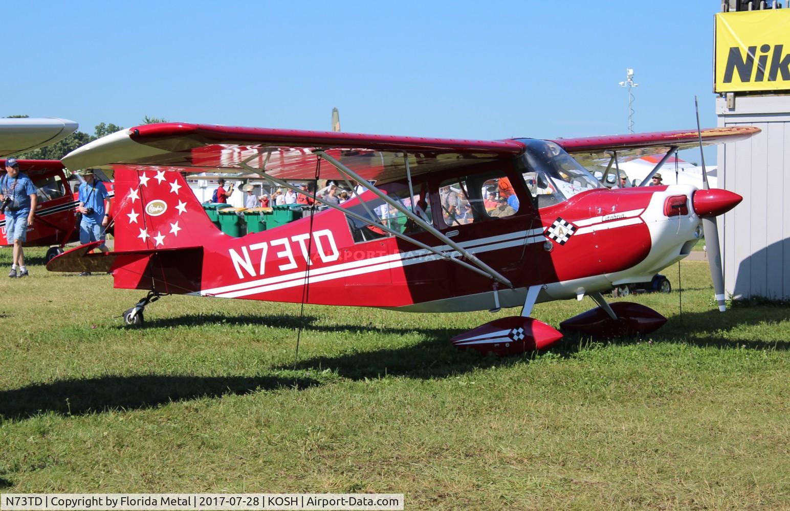 N73TD, 1973 Bellanca 7GCAA C/N 278-73, Air Venture 2017