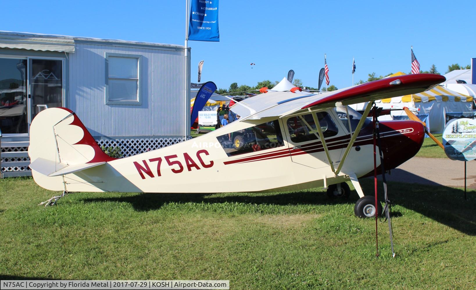 N75AC, 2016 Champion 7EC C/N 1039-2016, Air Venture 2017
