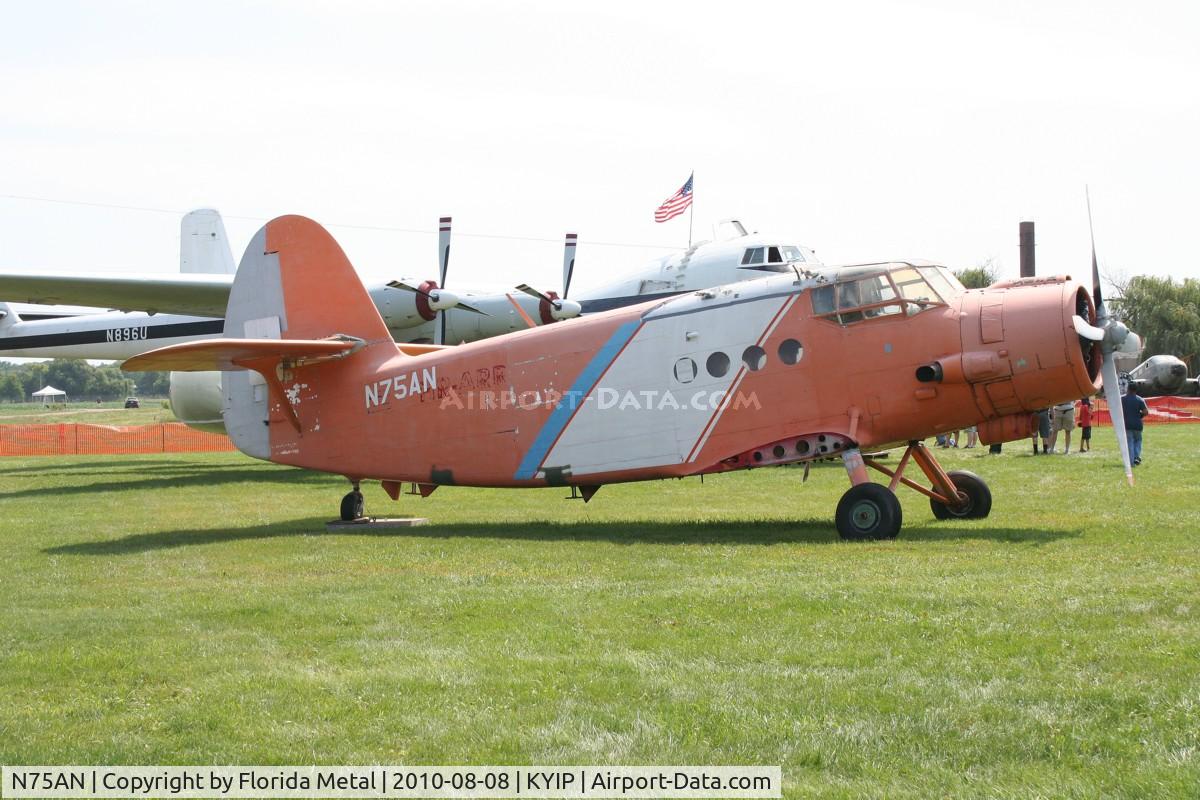 N75AN, PZL-Mielec AN-2 C/N 1G21141, Thunder Over Michigan 2010