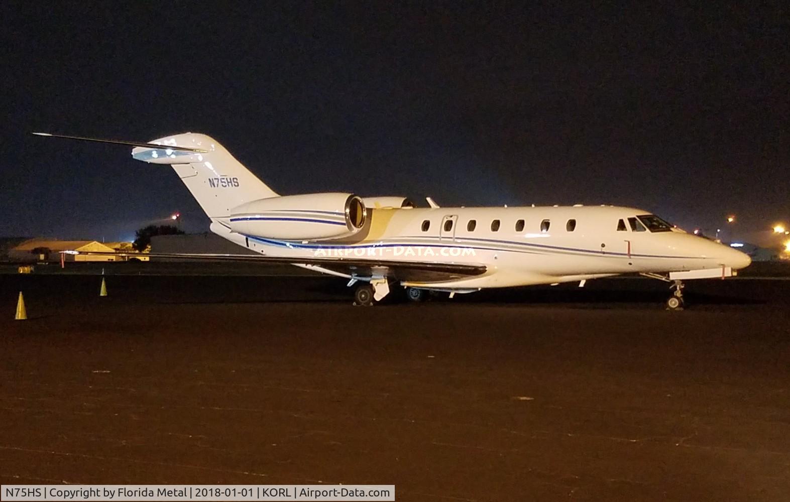 N75HS, 1998 Cessna 750 Citation X C/N 750-0037, ORL 2019