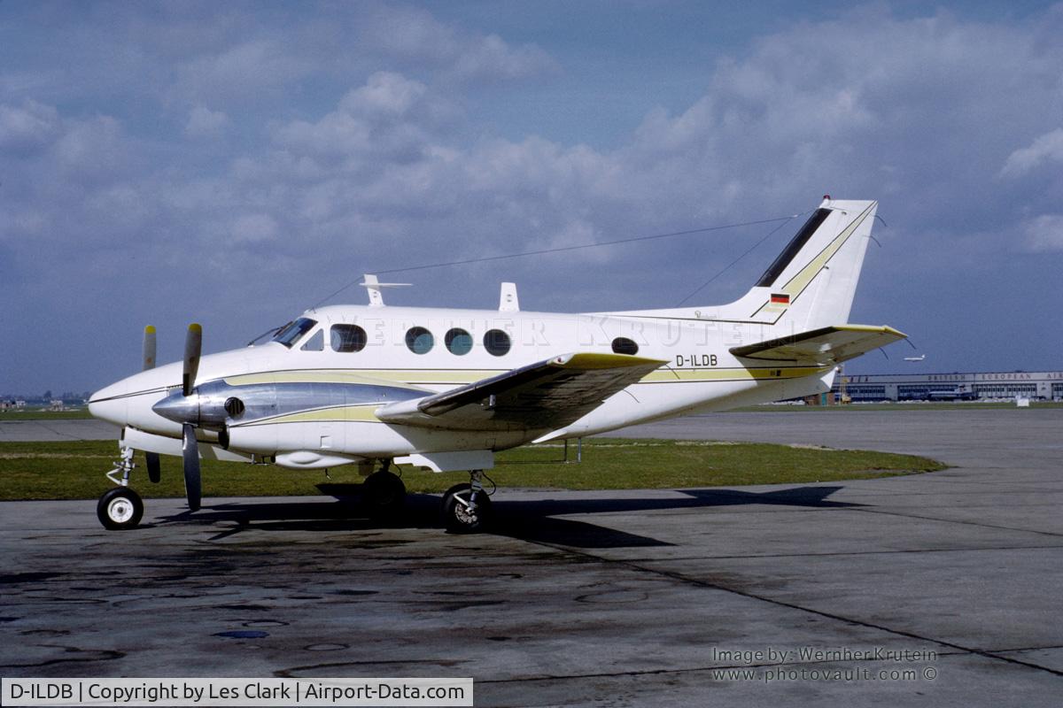 D-ILDB, 1981 Beech 200C Super King Air C/N BL-20, D-ILDB on the tarmac in Germany.