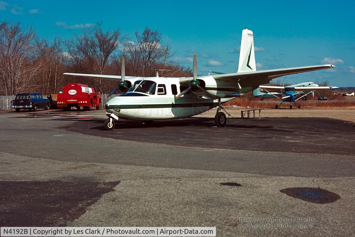 N4192B, 1953 Aero Commander 520 C/N 520-102, N4192B on the tarmac