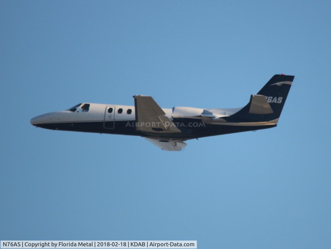 N76AS, Cessna 550 C/N 5500432, DAB 2018
